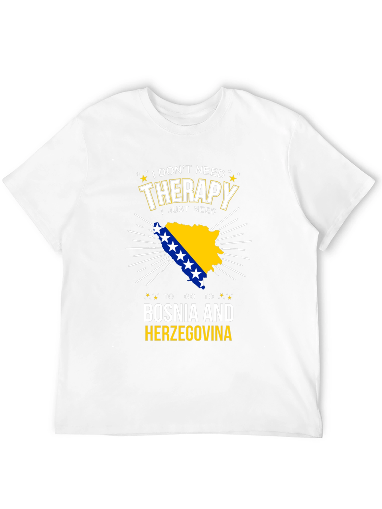 Bosnia and Herzegovina Therapy T-Shirt