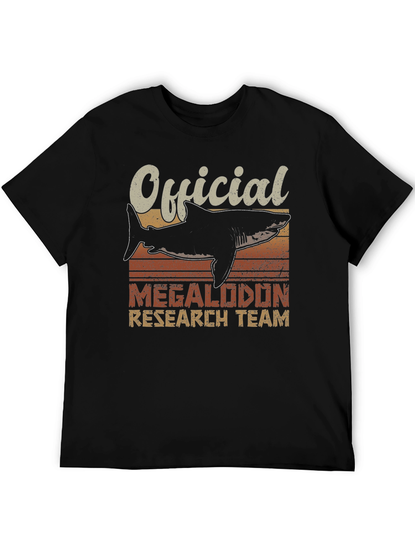 Official Megalodon Research Team Graphic T-Shirt