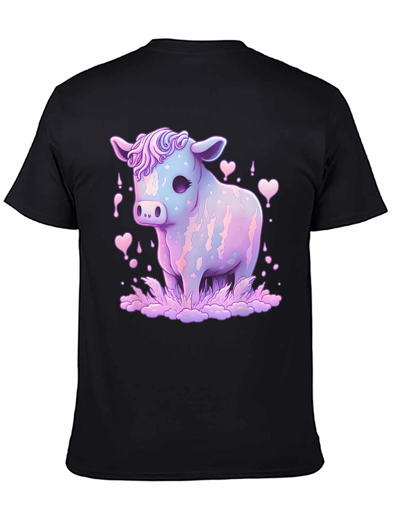 Pastel Cow Graphic Tee