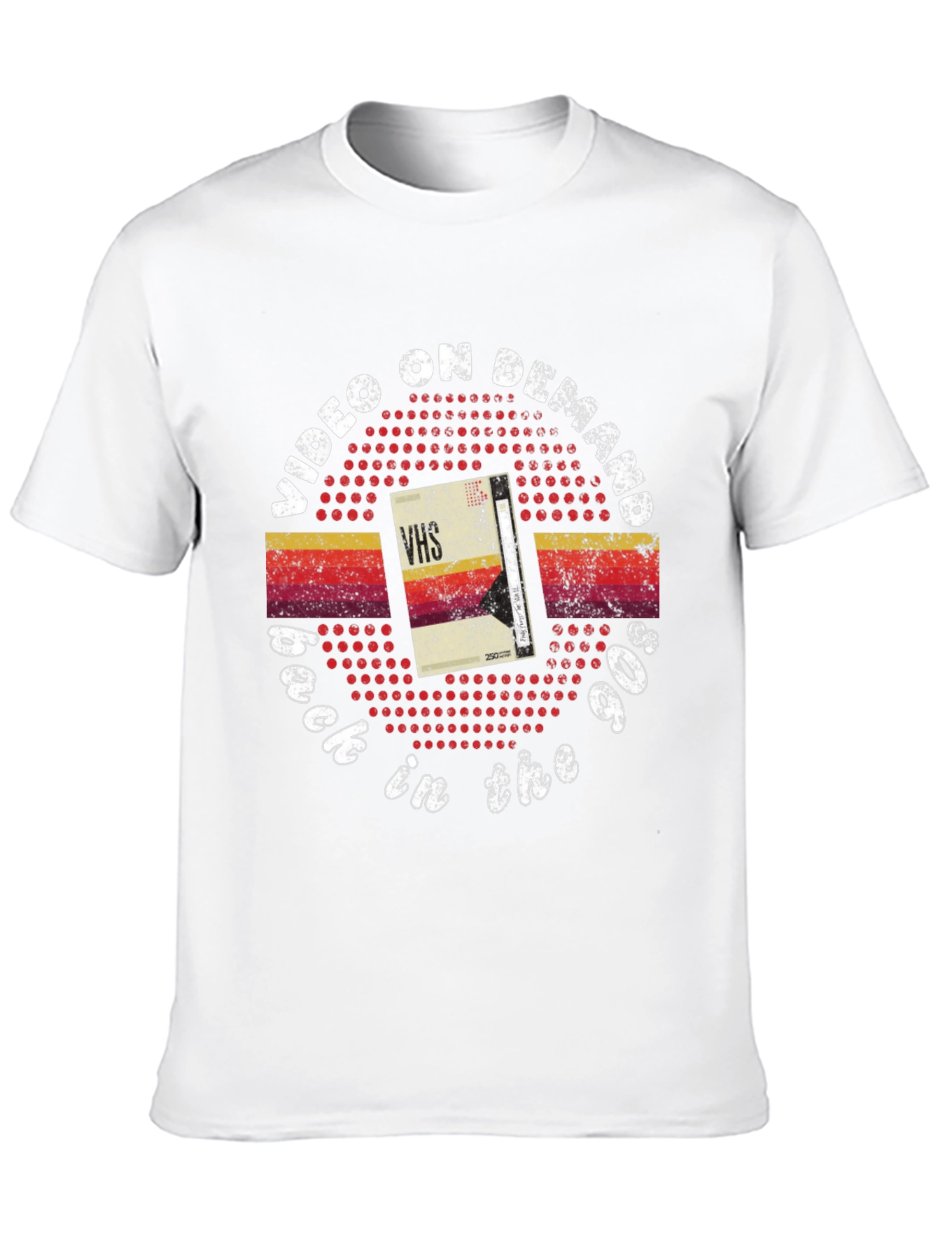 Video on Demand 90s Retro VHS Graphic Tee