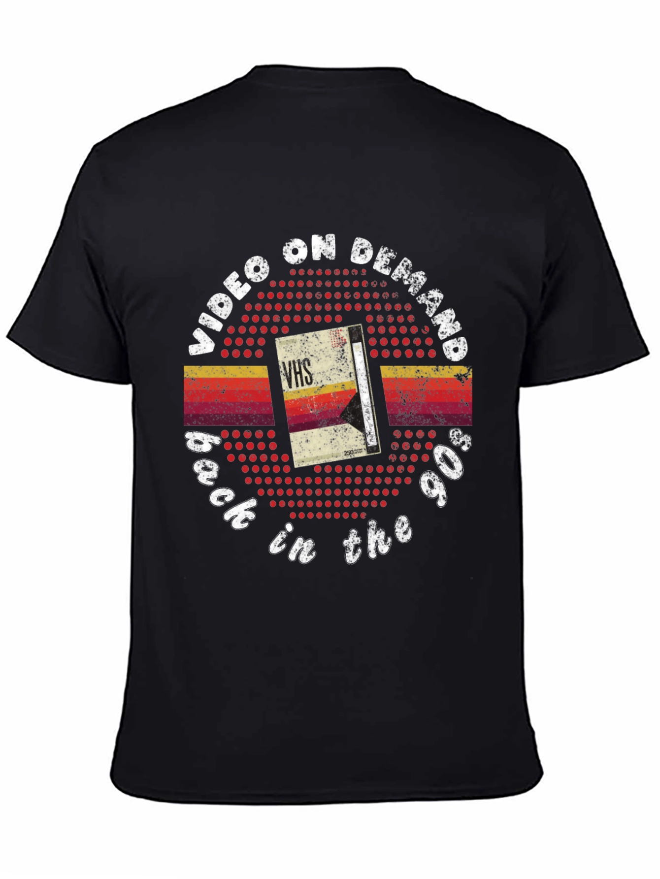 Video on Demand 90s Retro VHS Graphic Tee