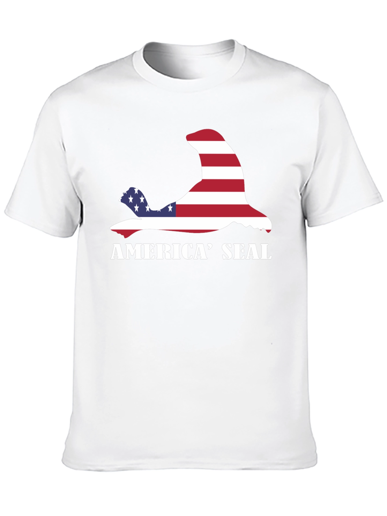 America Seal T-Shirt - Patriotic Design