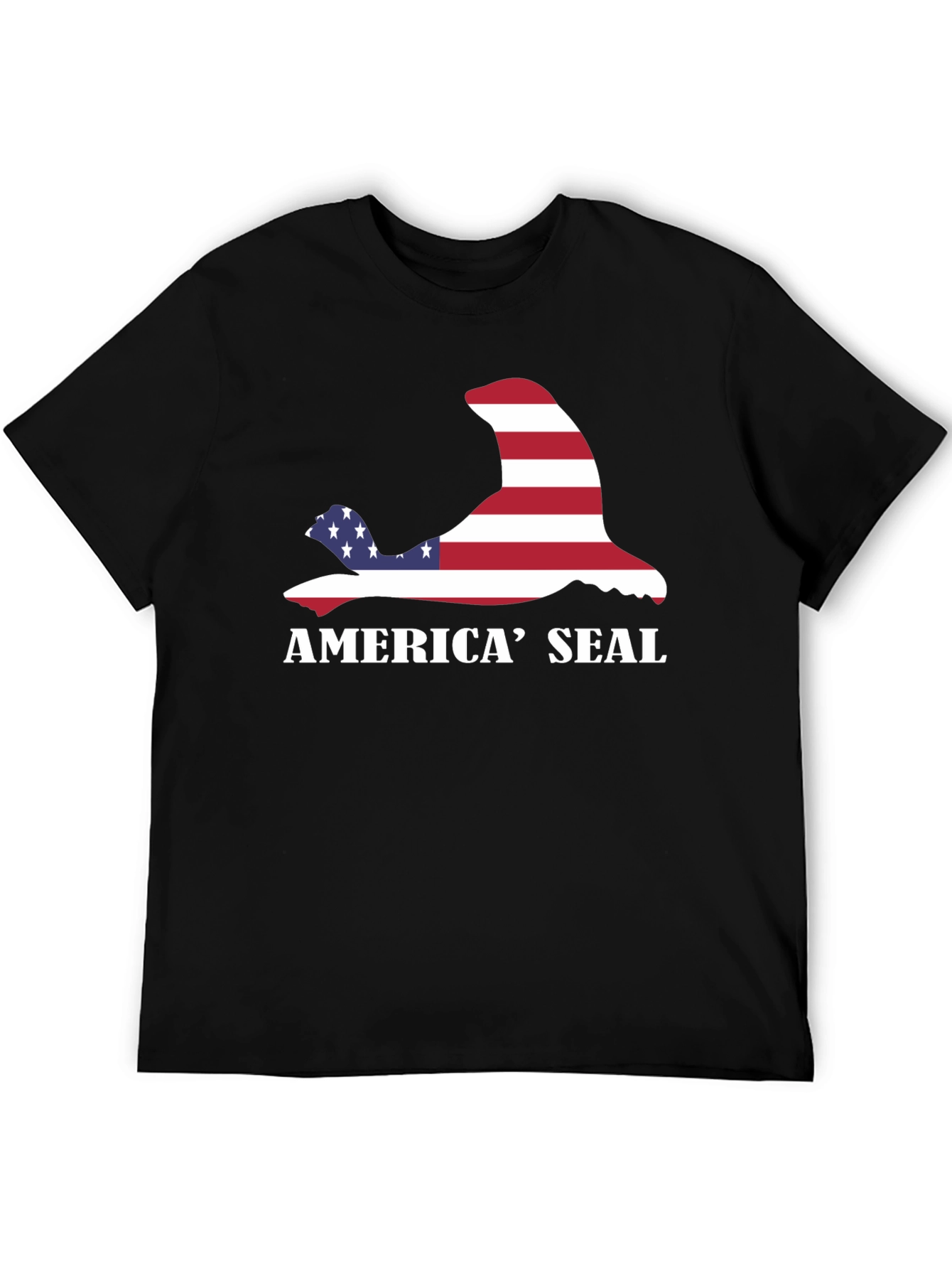 America Seal T-Shirt - Patriotic Design