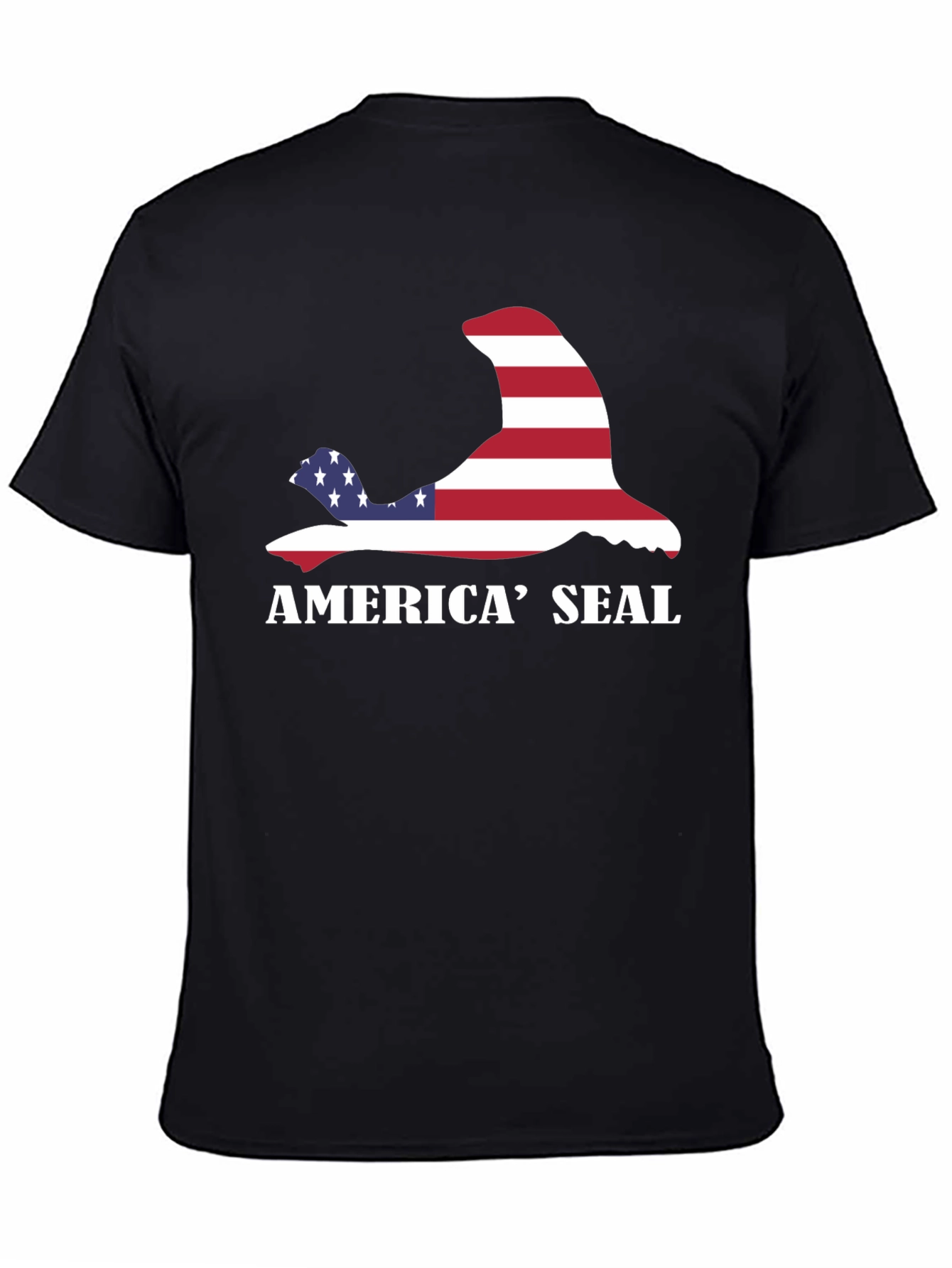 America Seal T-Shirt - Patriotic Design
