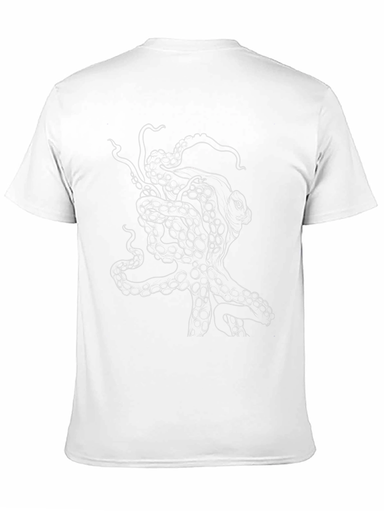 Tentacle Graphic Tee - Unique Kraken Design