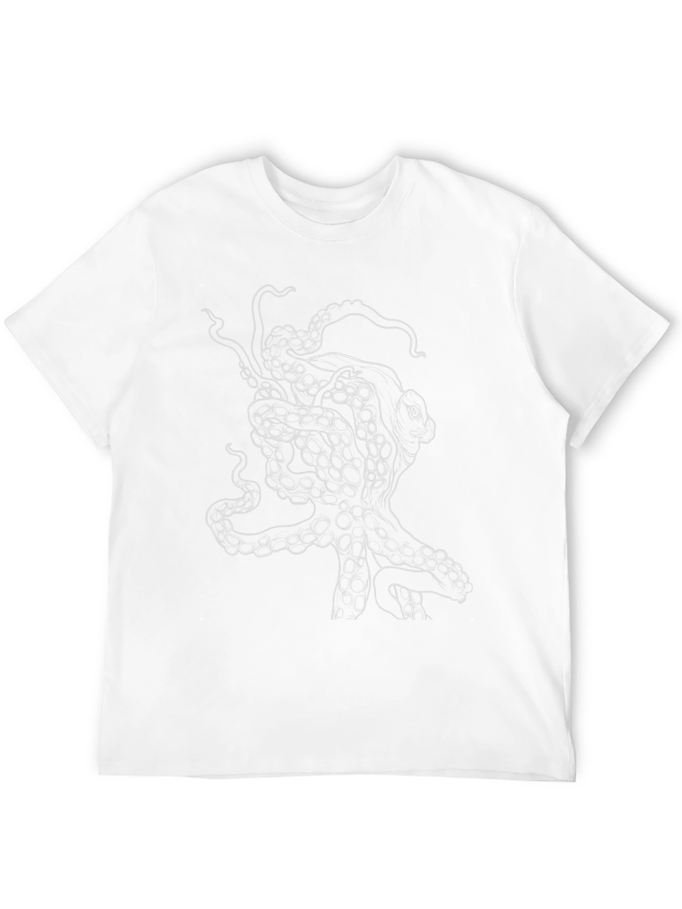 Tentacle Graphic Tee - Unique Kraken Design
