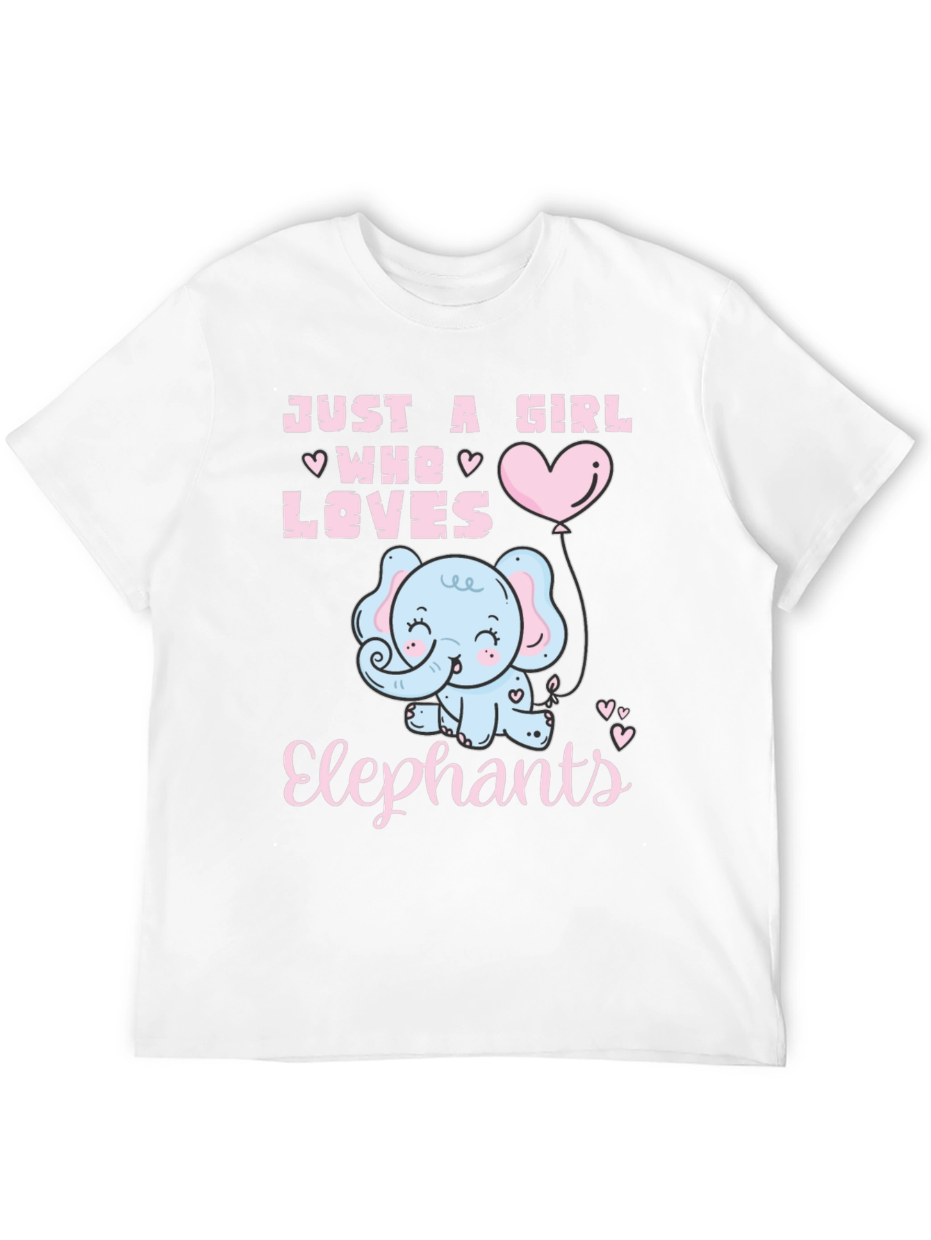 Just A Girl Who Loves Elephants T-Shirt