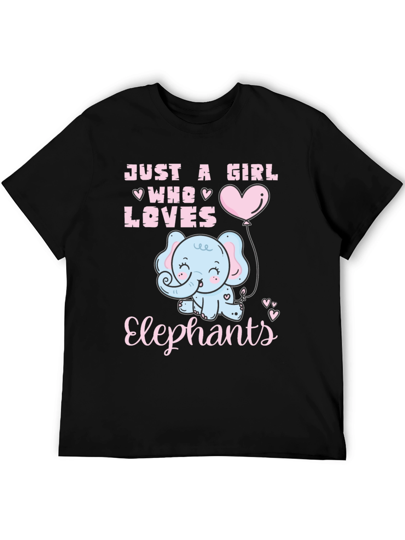 Just A Girl Who Loves Elephants T-Shirt