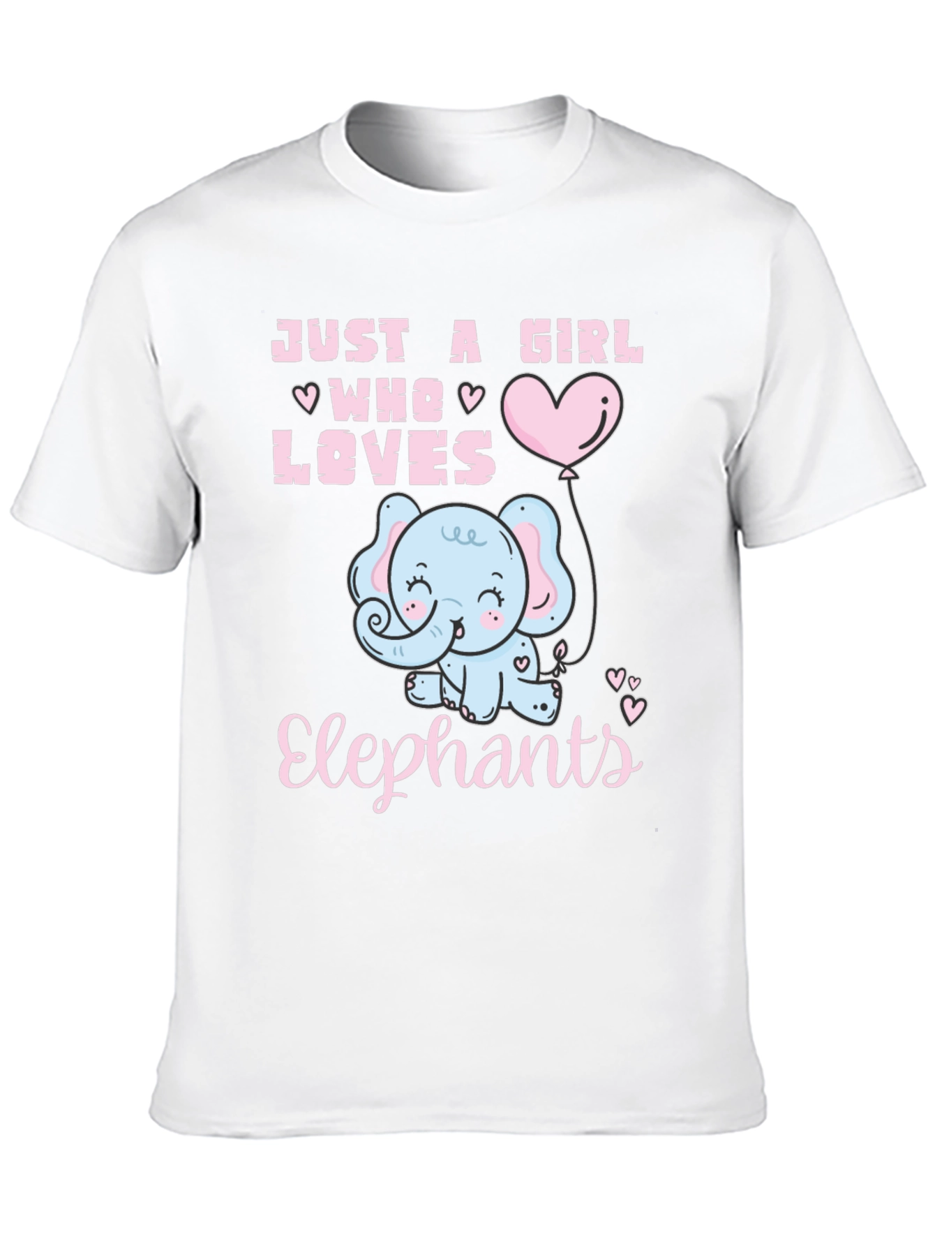 Just A Girl Who Loves Elephants T-Shirt