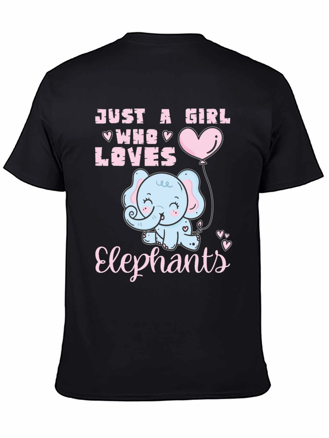 Just A Girl Who Loves Elephants T-Shirt