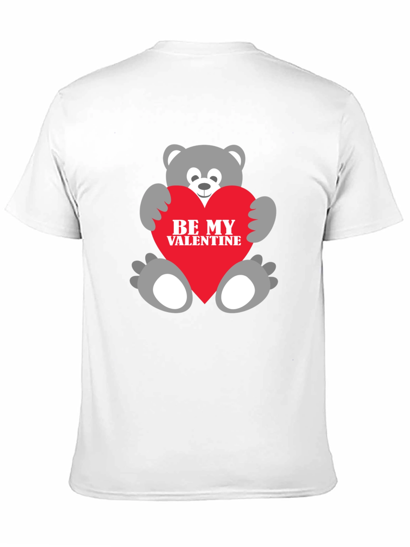 Be My Valentine Teddy Bear Graphic Tee