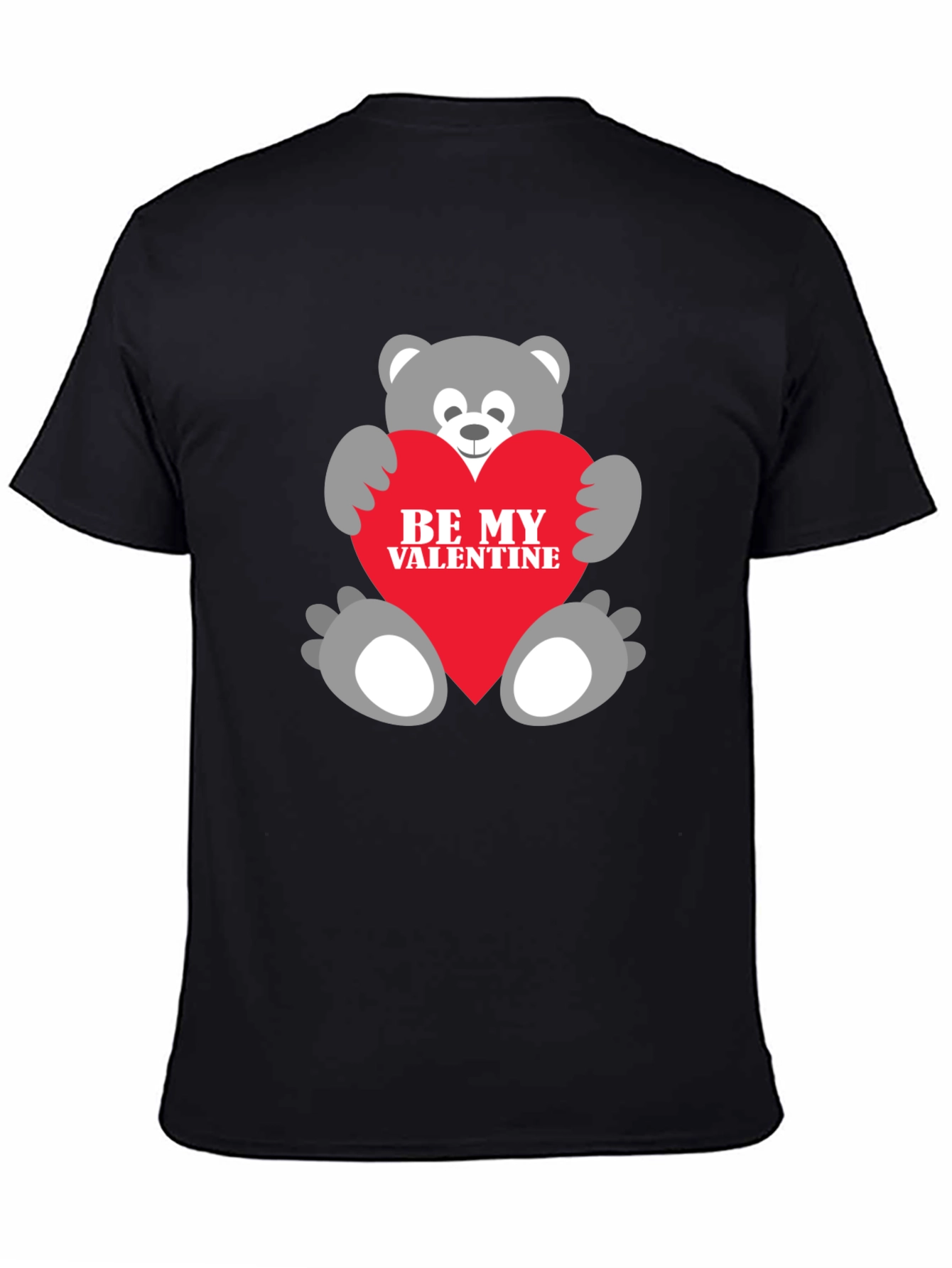 Be My Valentine Teddy Bear Graphic Tee