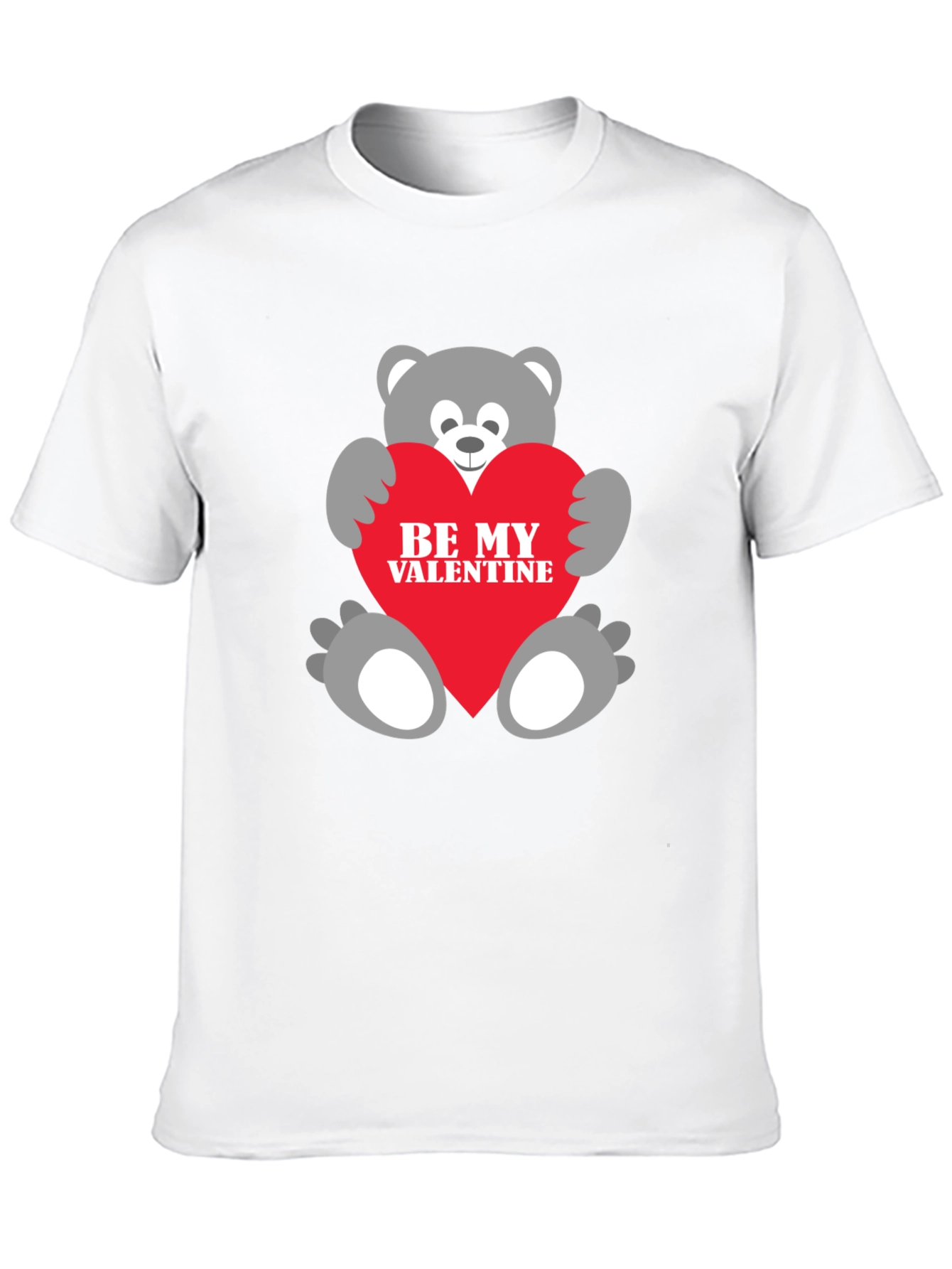 Be My Valentine Teddy Bear Graphic Tee