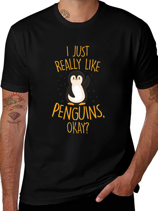 Penguin Lover T-Shirt - Cute Penguin Graphic Tee