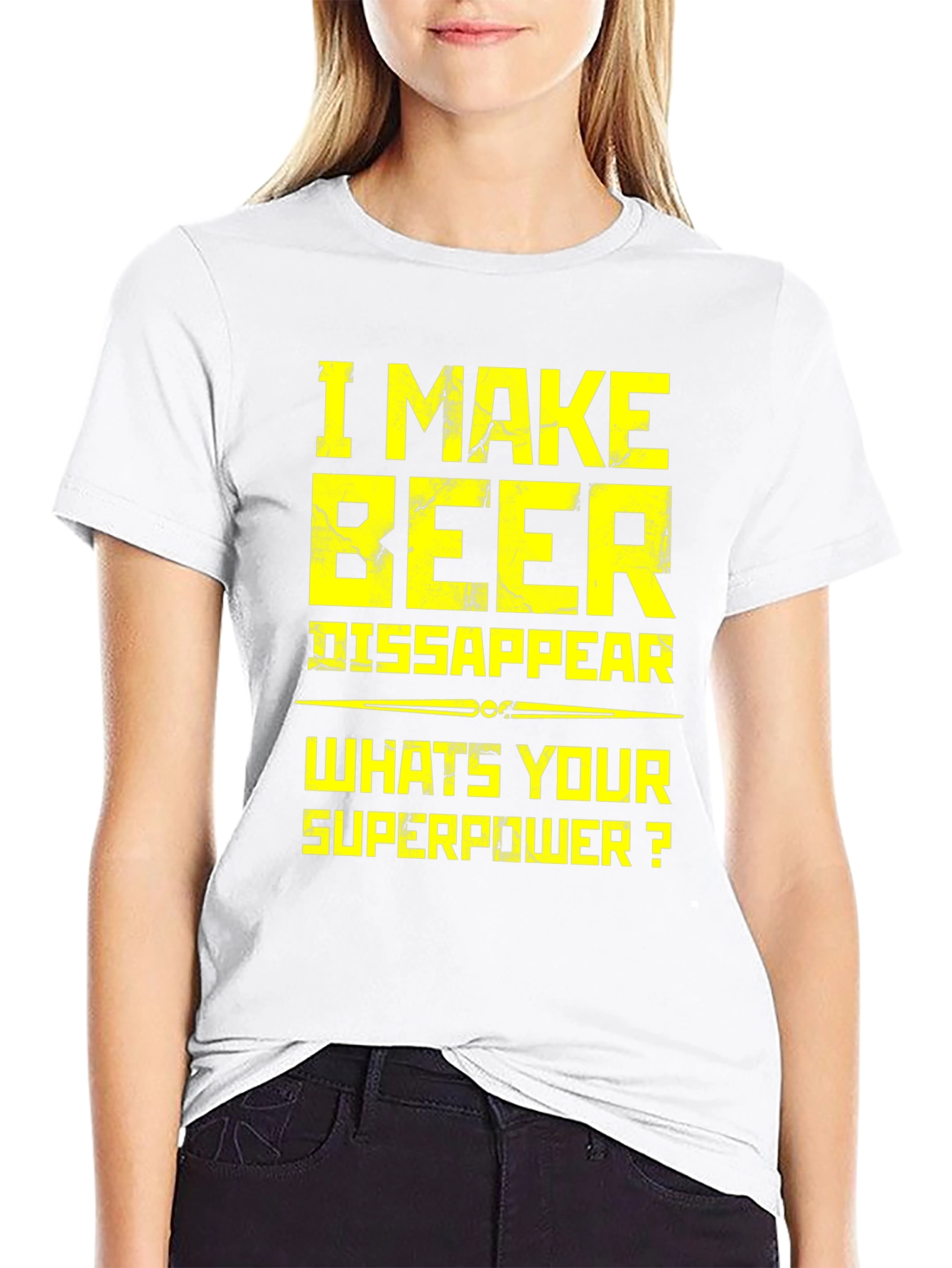 I Make Beer Disappear Superpower T-Shirt