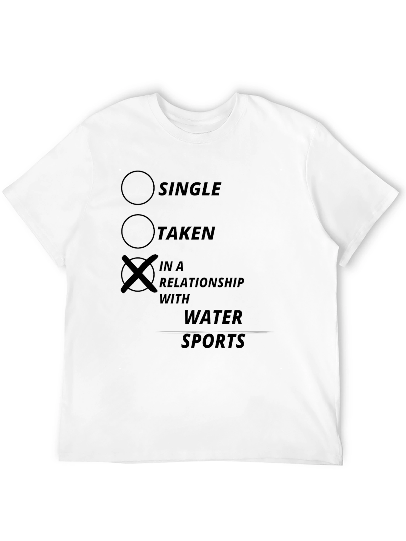 Water Sports Relationship T-Shirt - Novelty Apparel