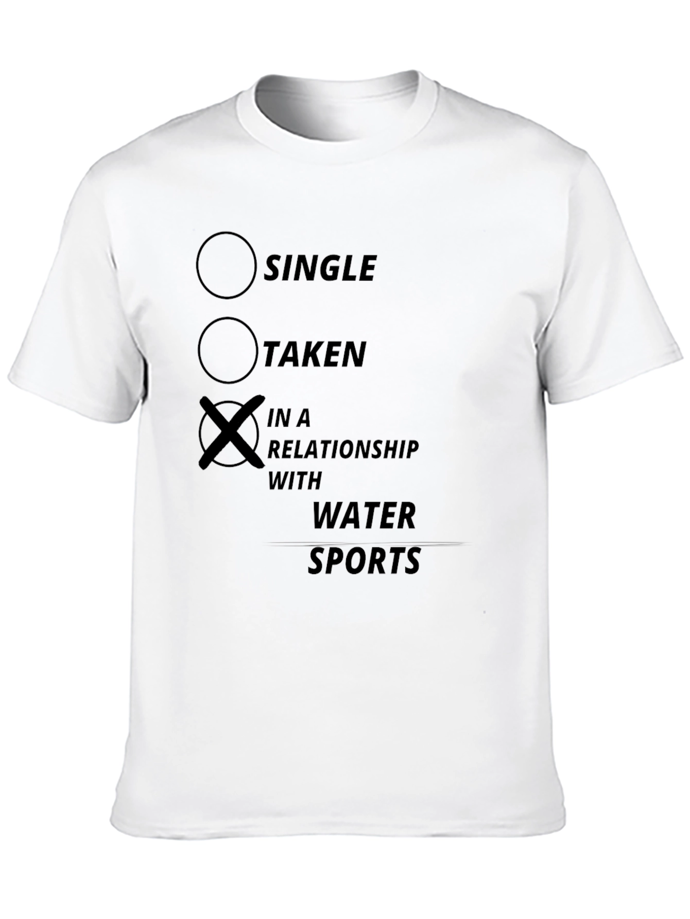 Water Sports Relationship T-Shirt - Novelty Apparel