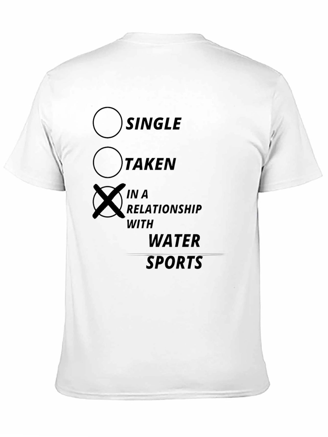 Water Sports Relationship T-Shirt - Novelty Apparel