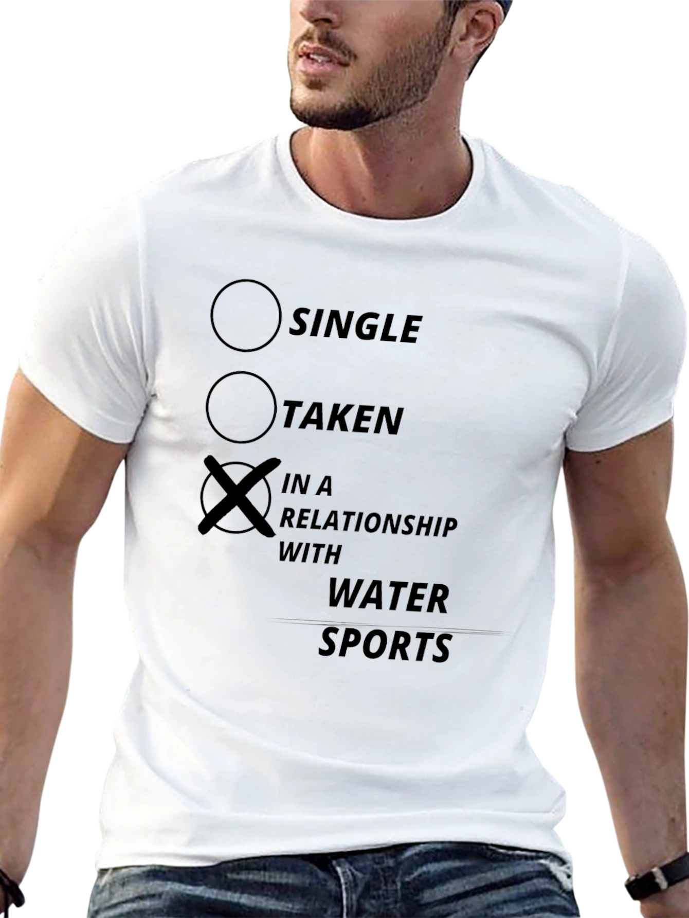 Water Sports Relationship T-Shirt - Novelty Apparel