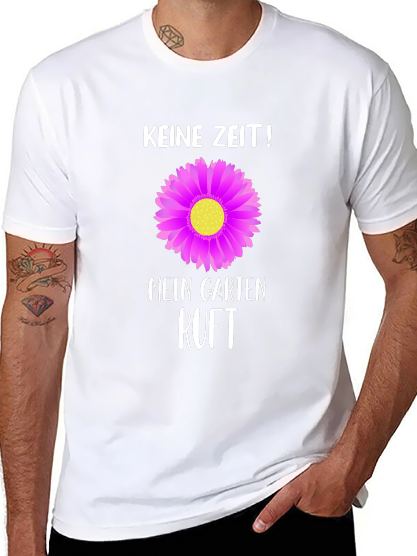 Gardening T-Shirt: Keine Zeit! Mein Garten Ruft