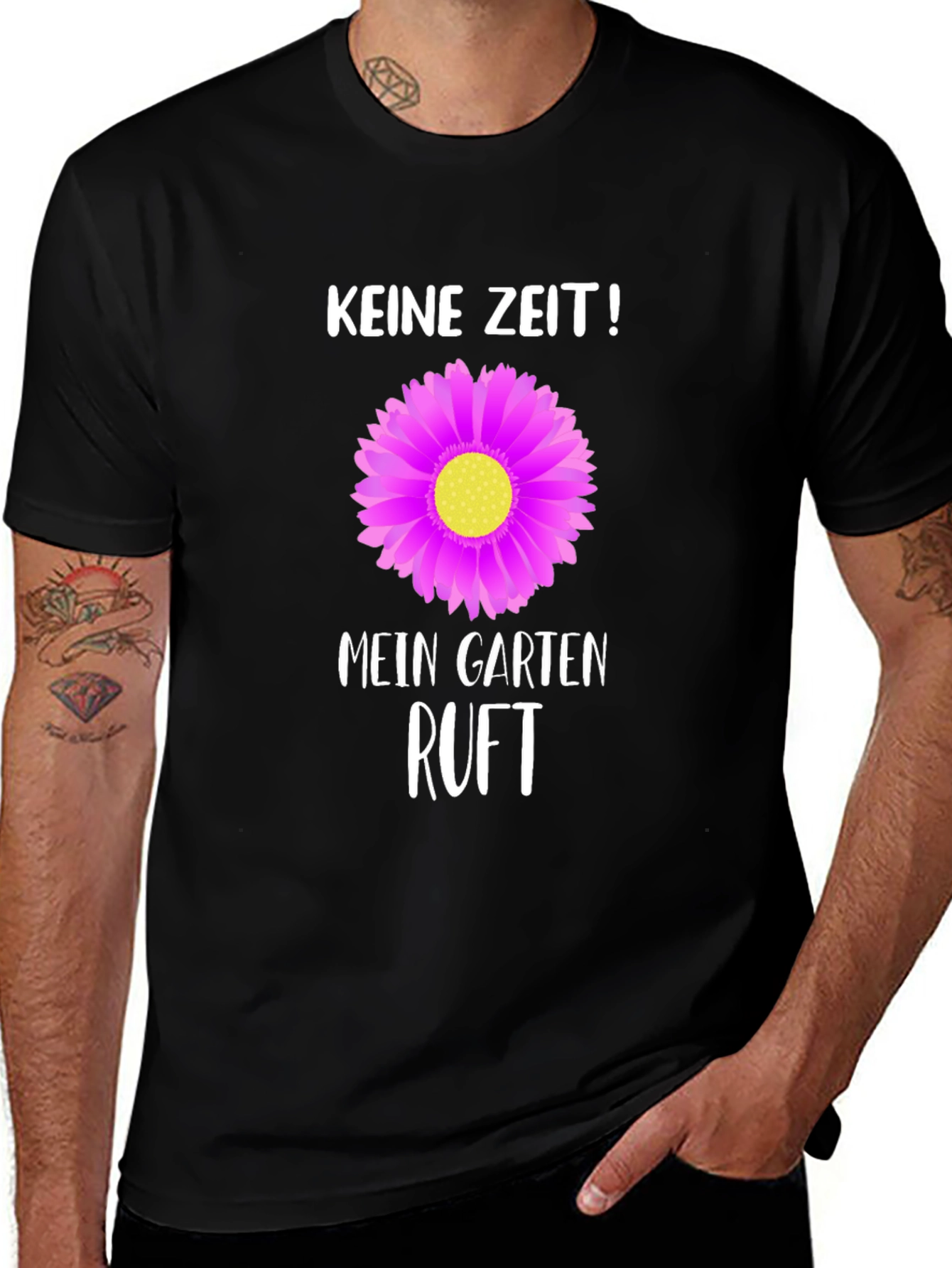 Gardening T-Shirt: Keine Zeit! Mein Garten Ruft