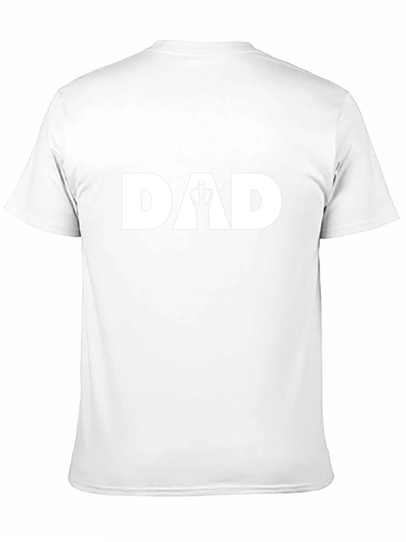 Dad Graphic Tee - Black Cotton Fathers Day Shirt