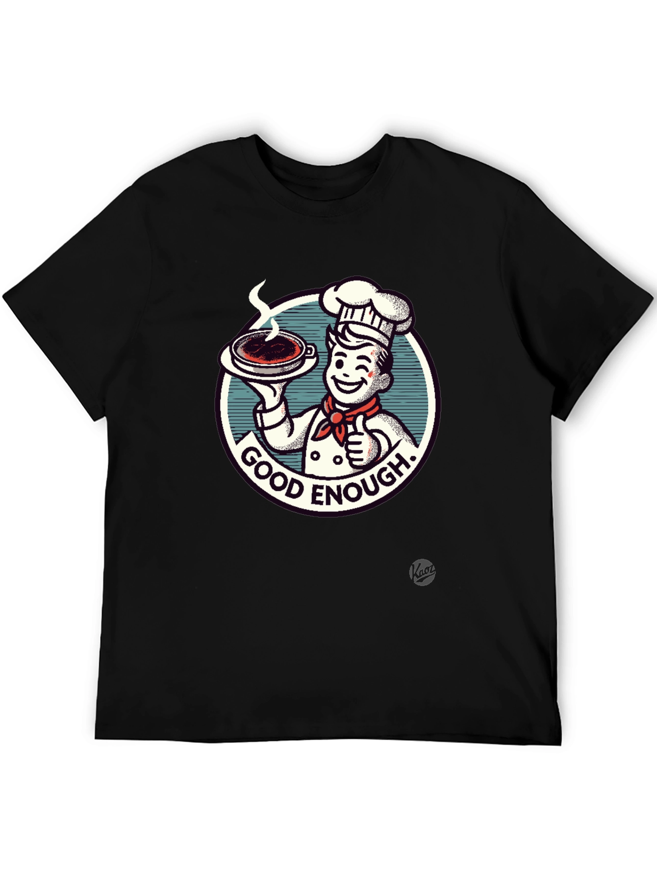 Good Enough Chef Graphic Tee - Premium Cotton