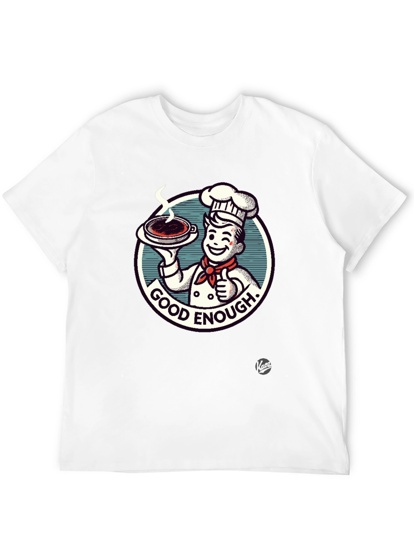 Good Enough Chef Graphic Tee - Premium Cotton