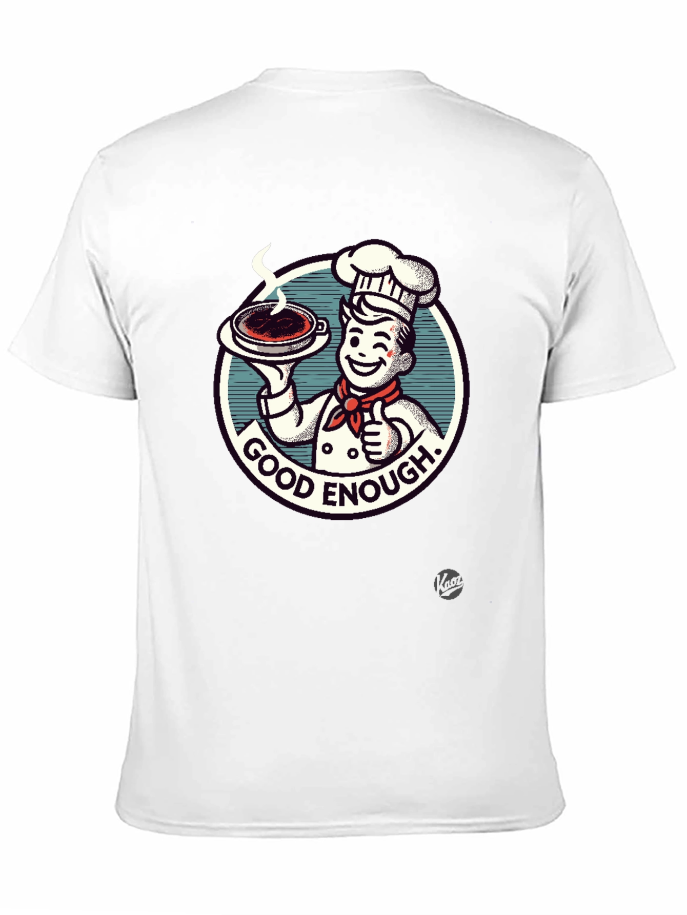 Good Enough Chef Graphic Tee - Premium Cotton