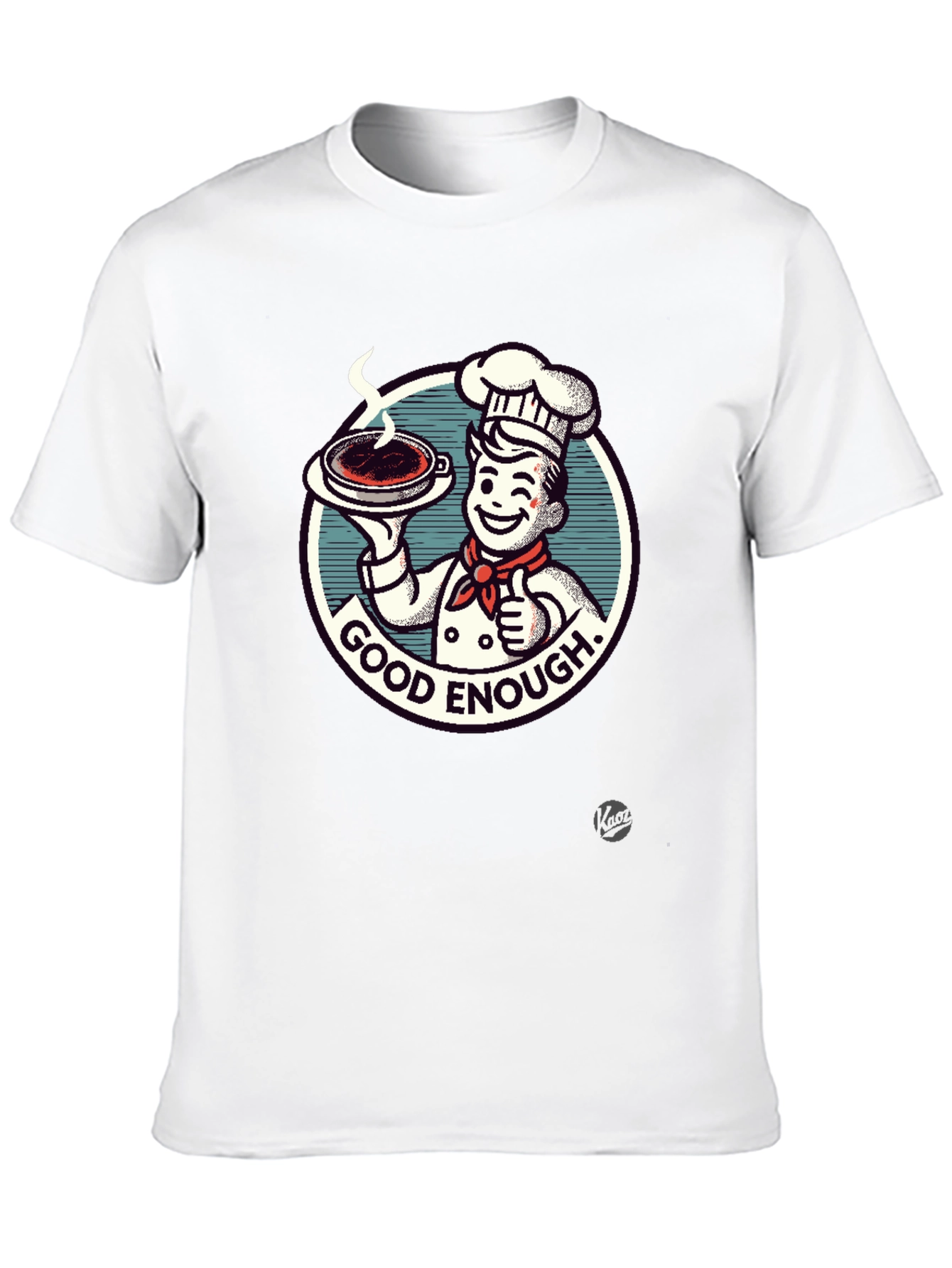 Good Enough Chef Graphic Tee - Premium Cotton