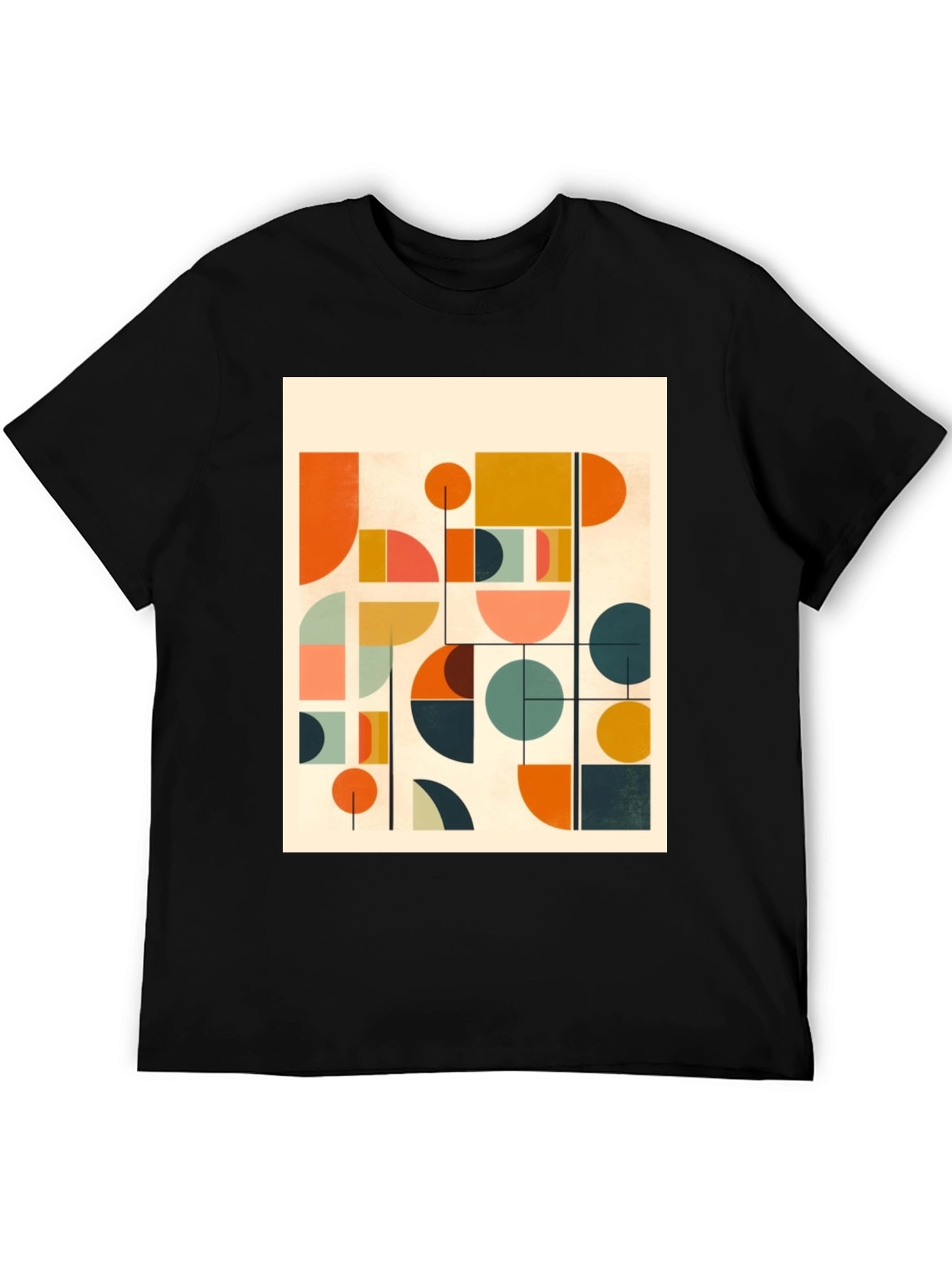 Modern Geometric Art T-Shirt
