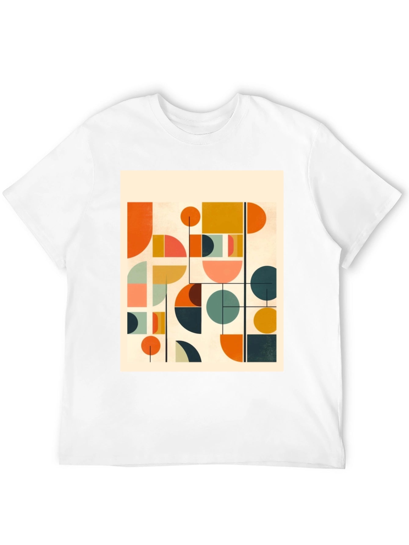 Modern Geometric Art T-Shirt