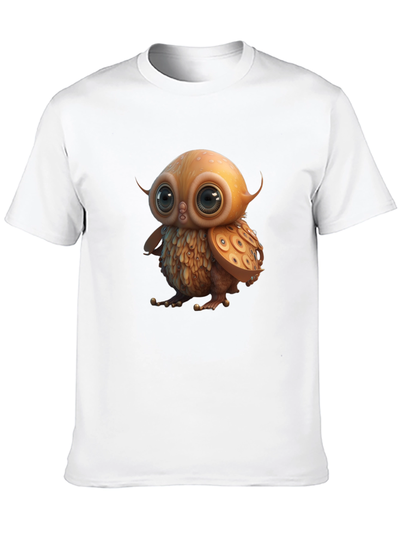 Cute Owl Graphic T-Shirt - Soft Cotton Tee