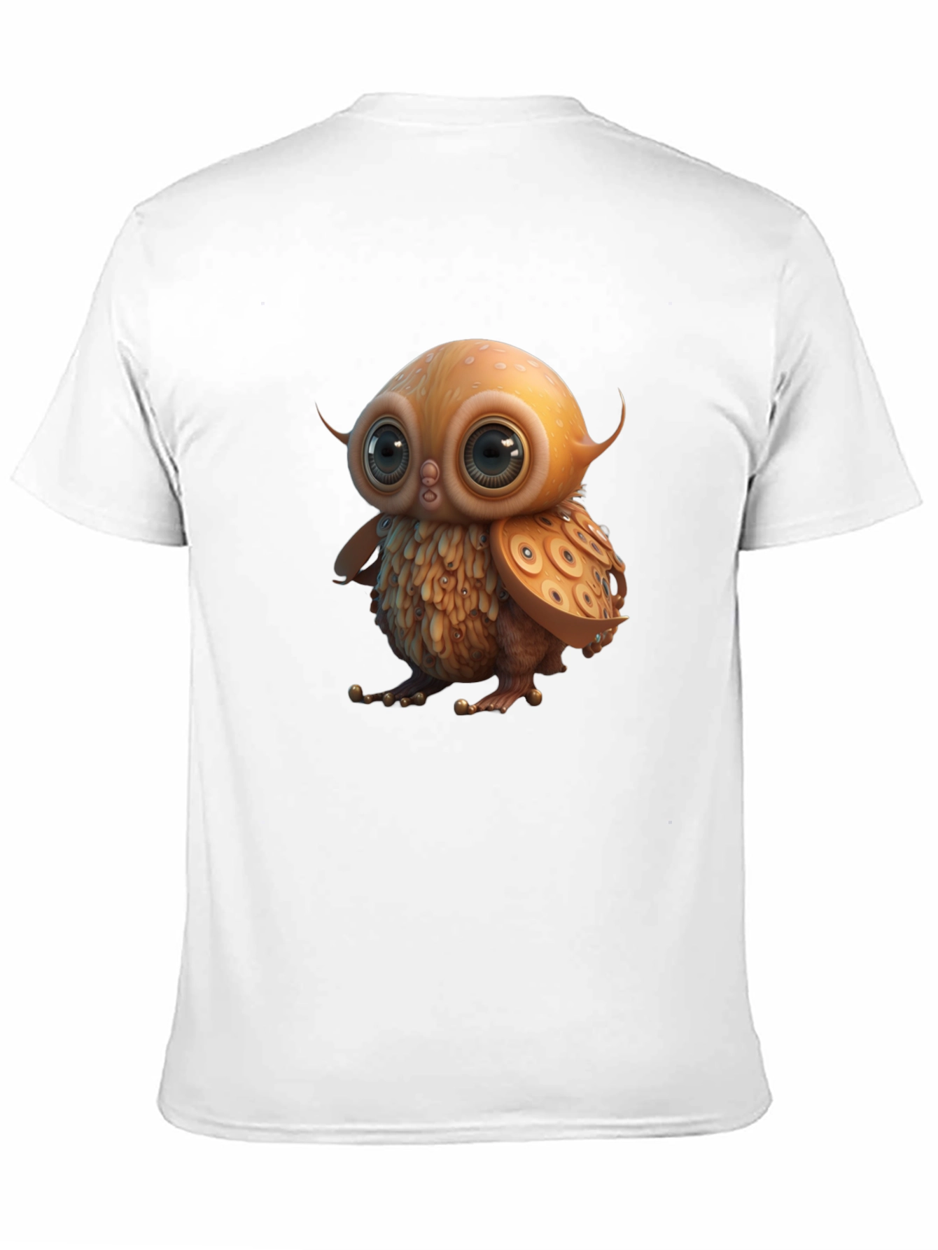 Cute Owl Graphic T-Shirt - Soft Cotton Tee