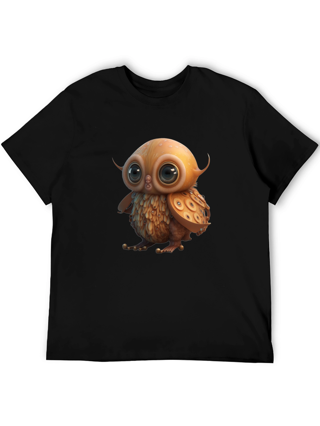 Cute Owl Graphic T-Shirt - Soft Cotton Tee