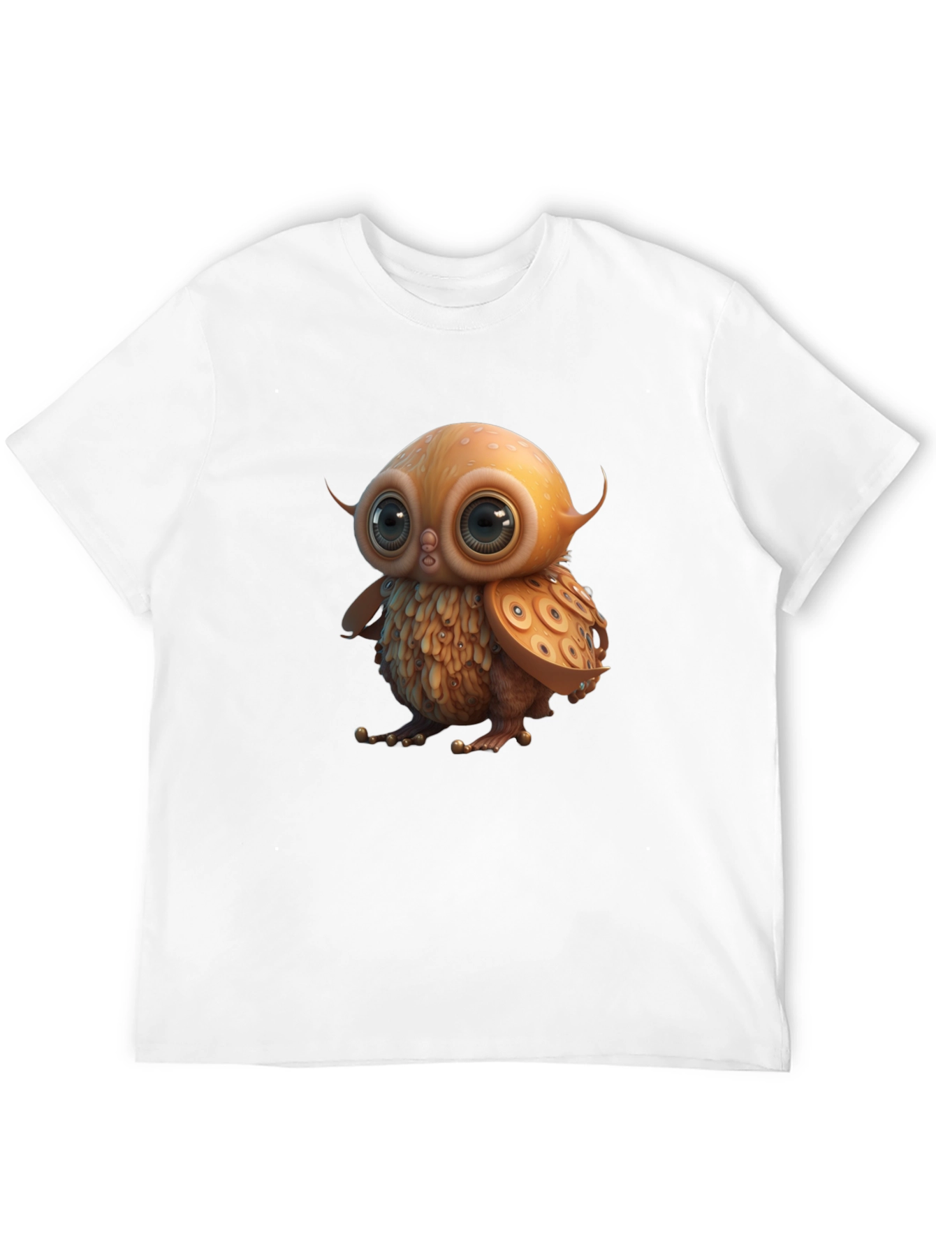 Cute Owl Graphic T-Shirt - Soft Cotton Tee