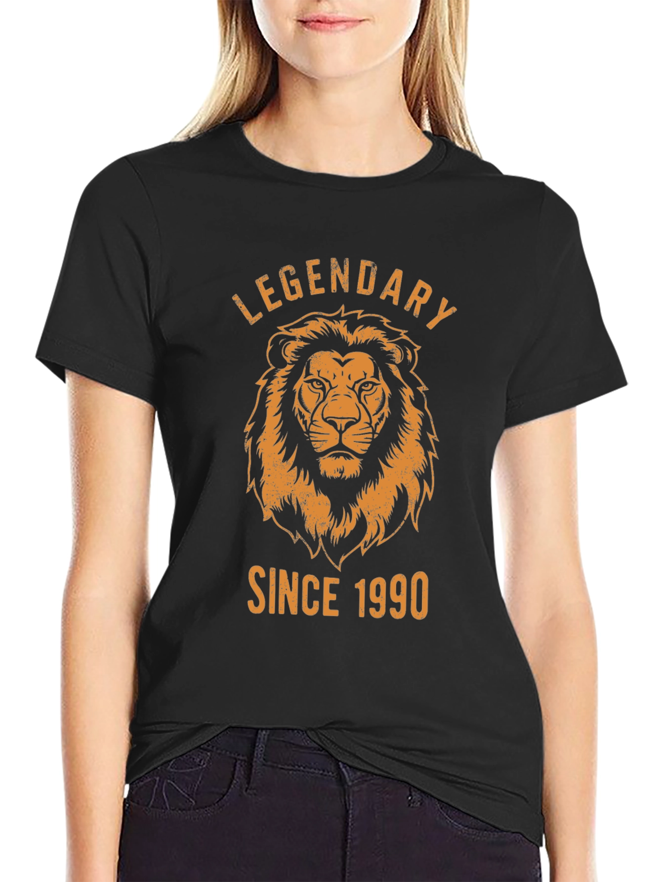 Legendary Since 1990 Lion Graphic T-Shirt