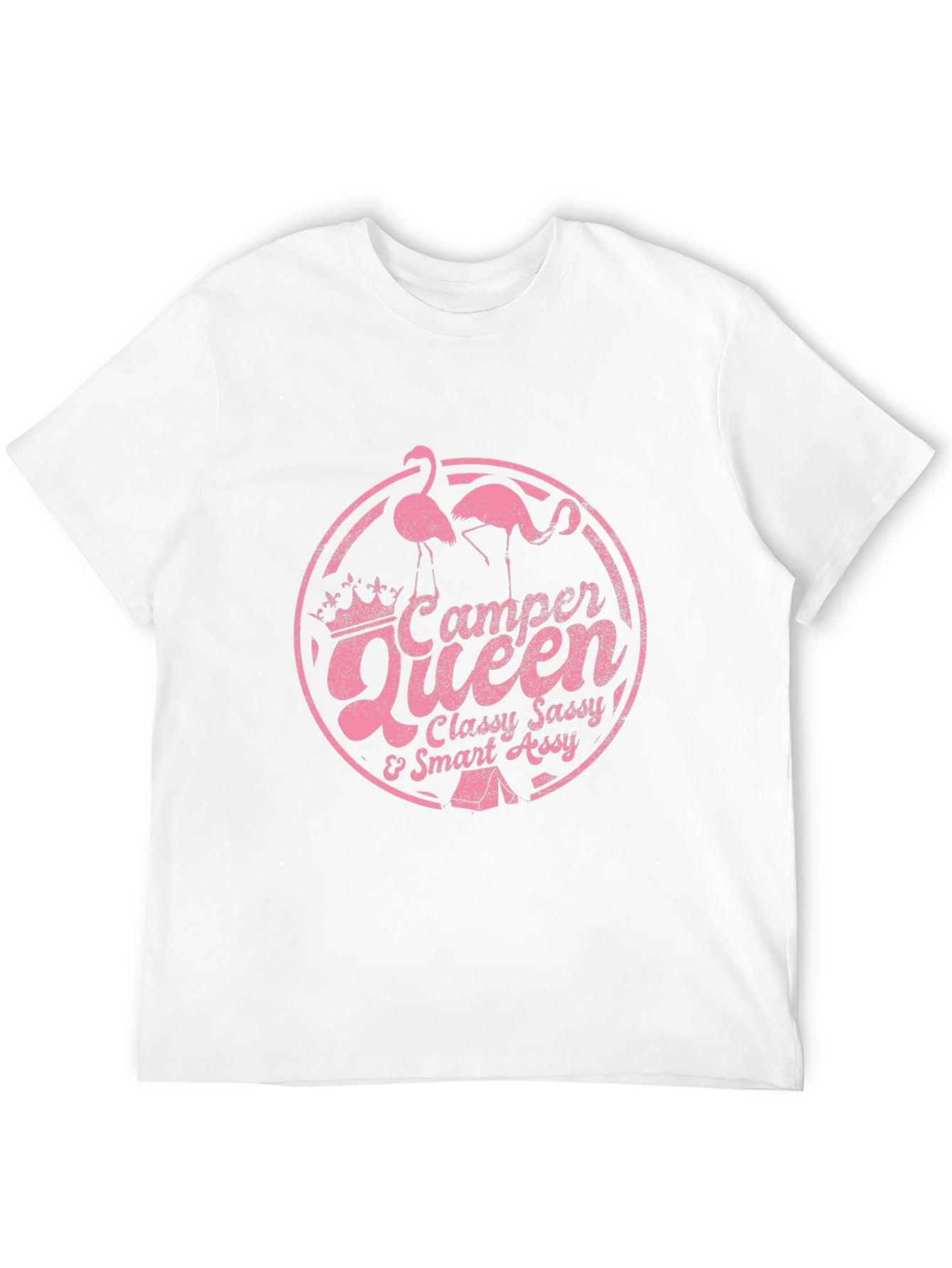 Camper Queen Black Graphic T-Shirt