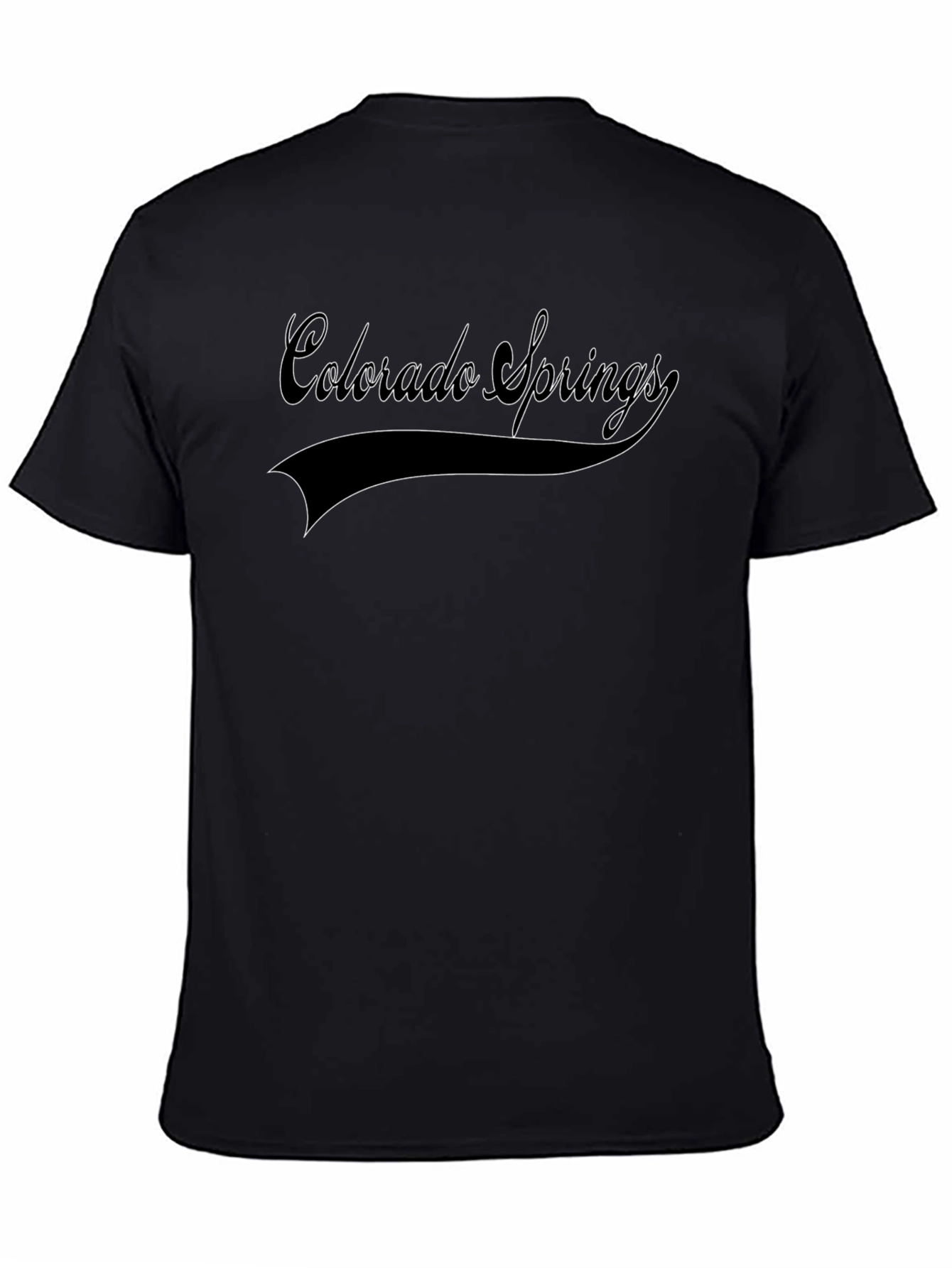 Colorado Springs Black T-Shirt