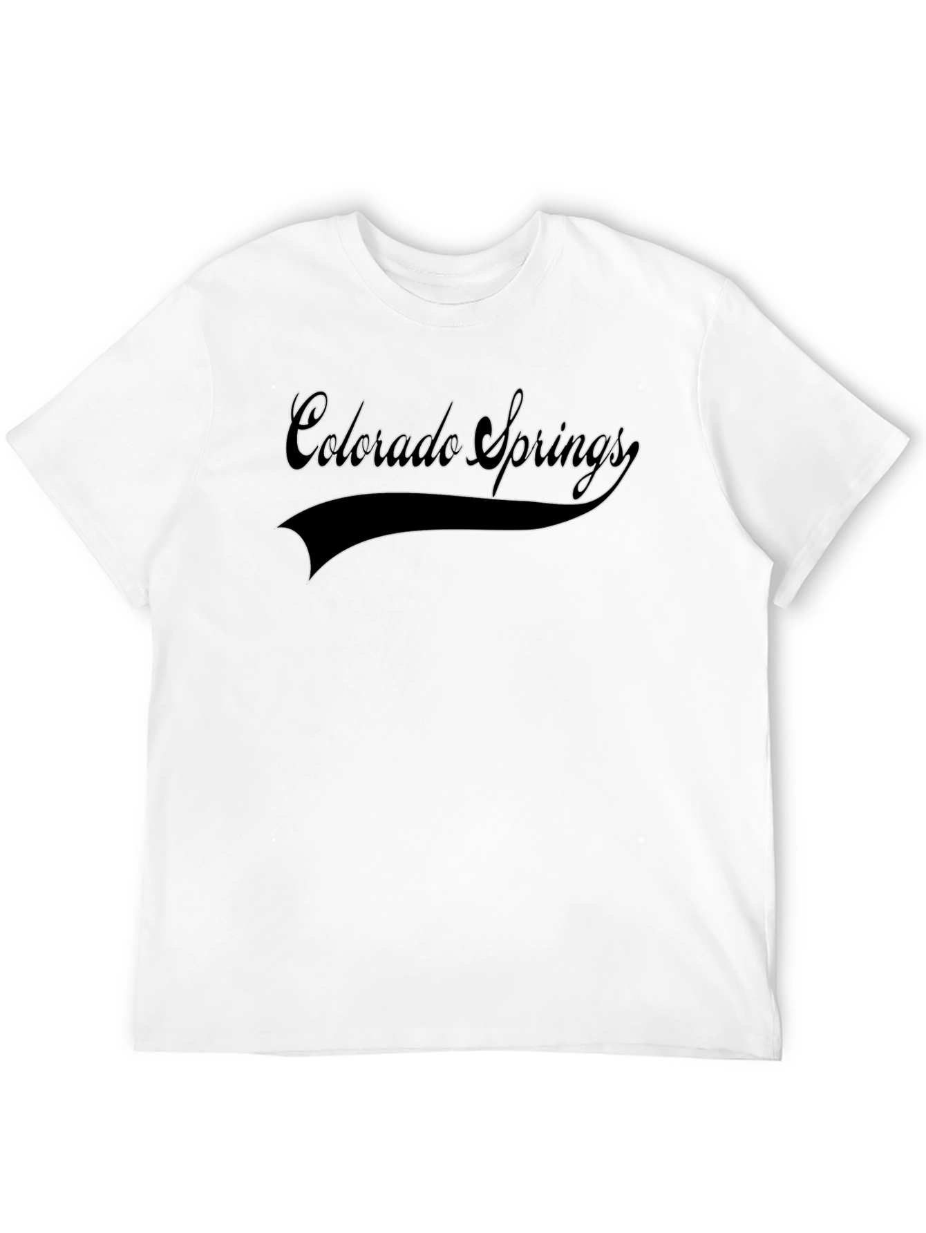 Colorado Springs Black T-Shirt