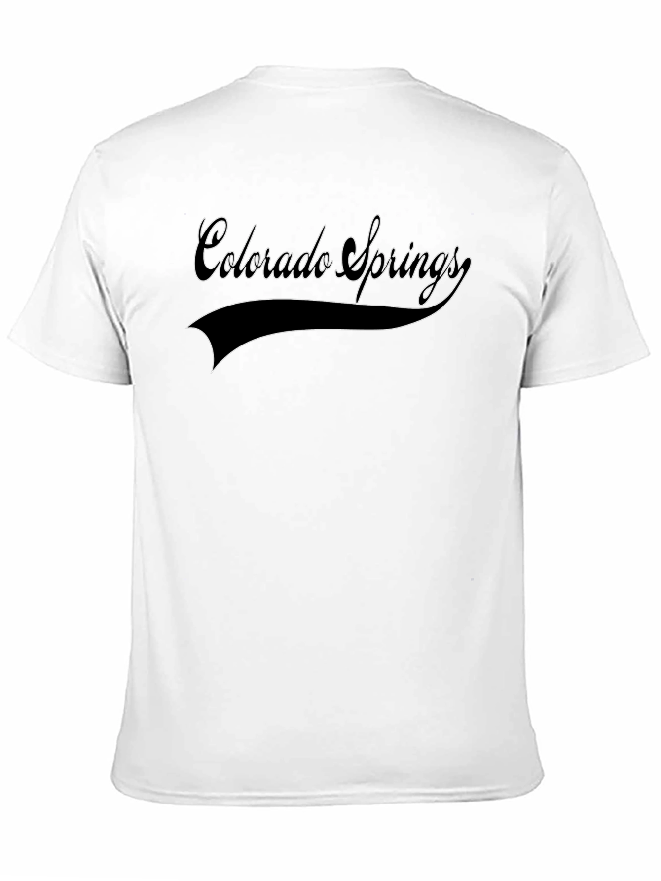 Colorado Springs Black T-Shirt
