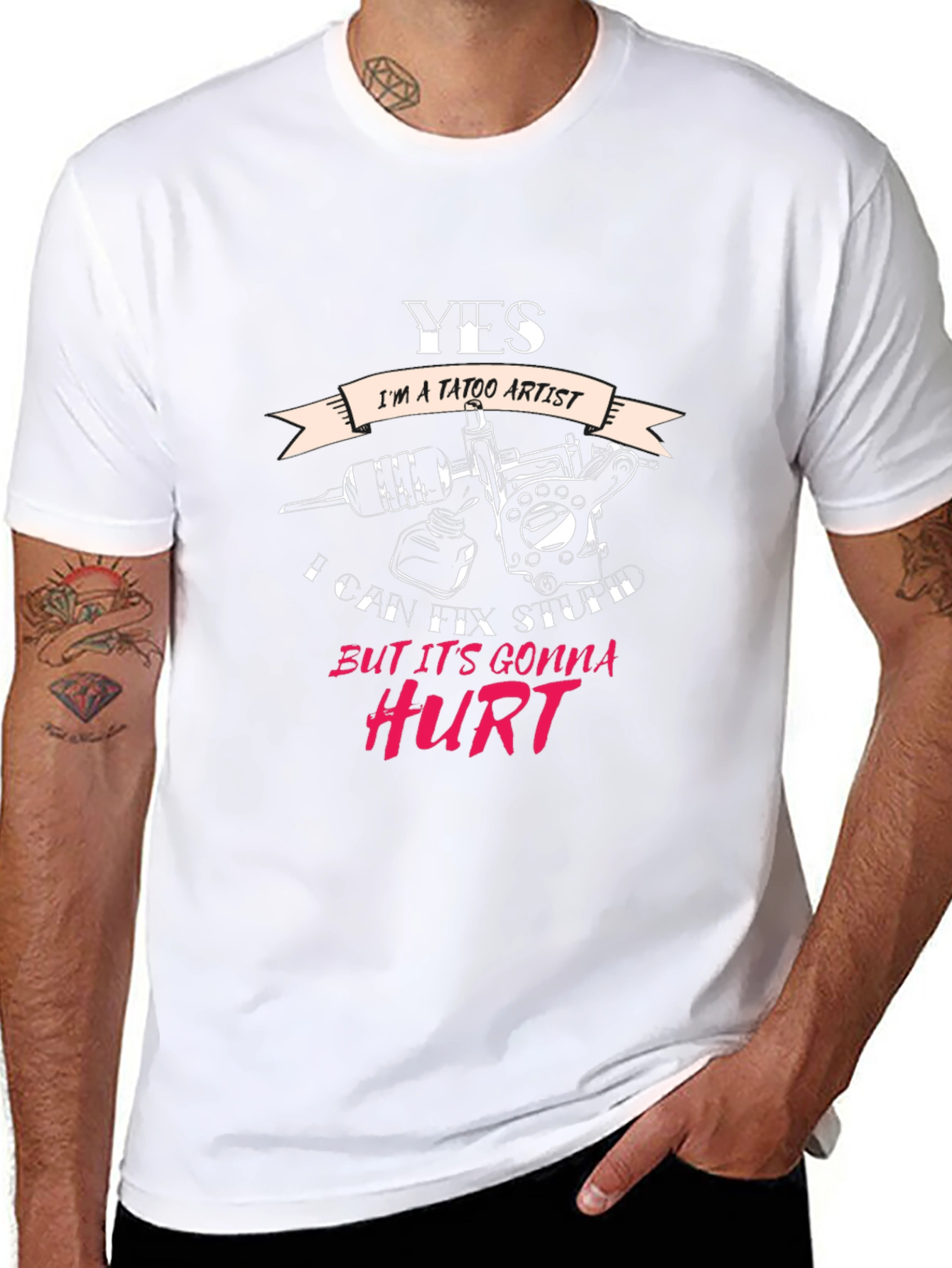 Yes Im a Tattoo Artist T-Shirt