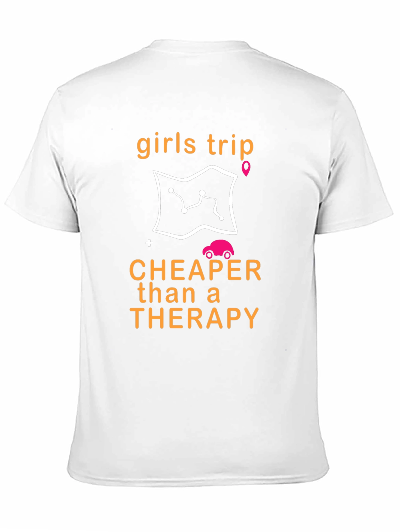 Girls Trip Cheaper Than Therapy Black T-Shirt