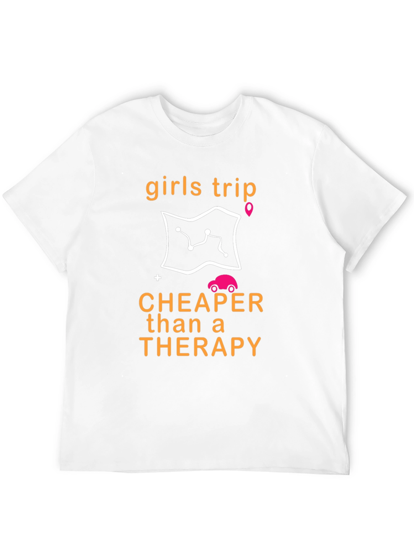 Girls Trip Cheaper Than Therapy Black T-Shirt