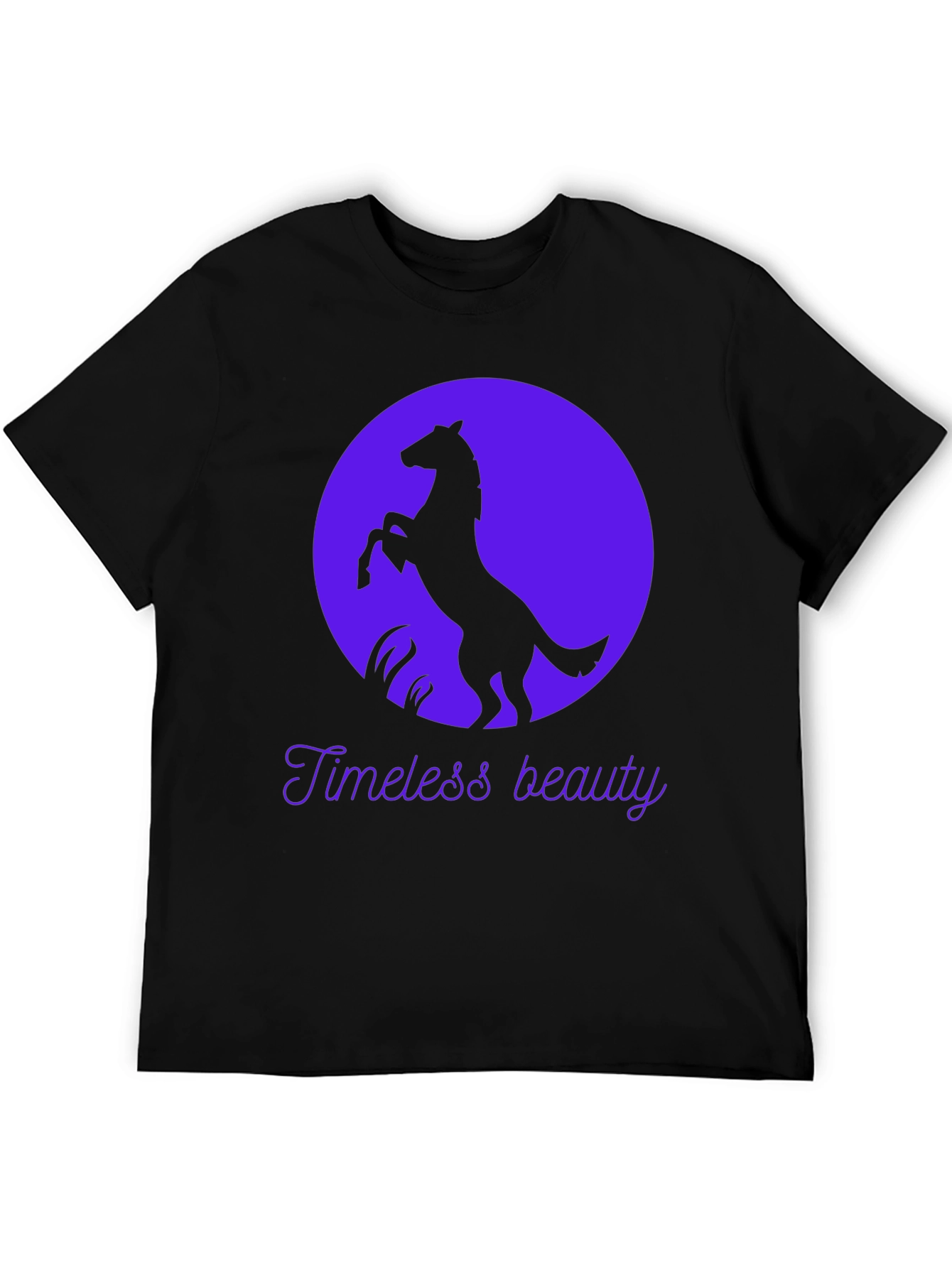 Timeless Beauty Black T-Shirt