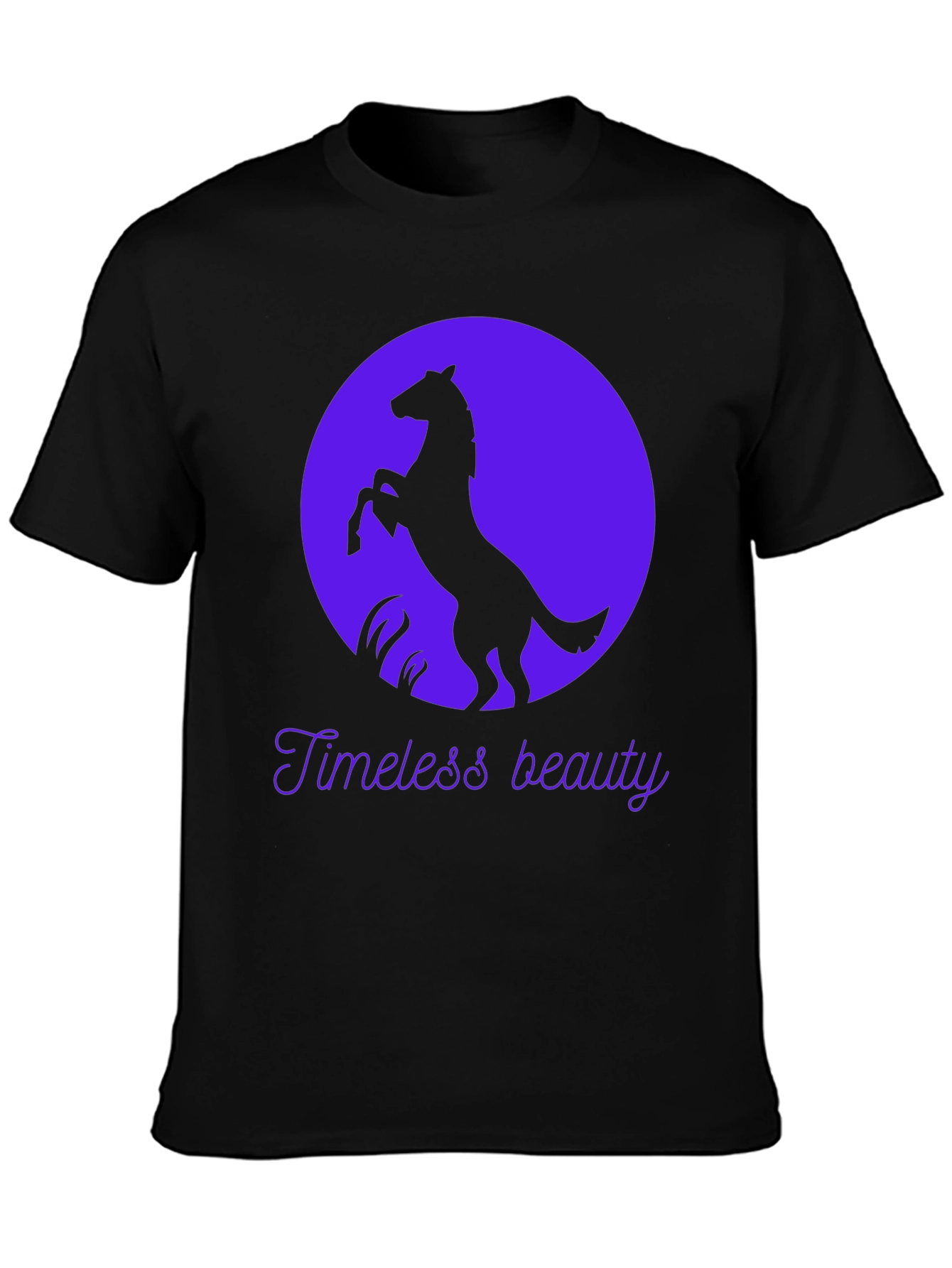 Timeless Beauty Black T-Shirt