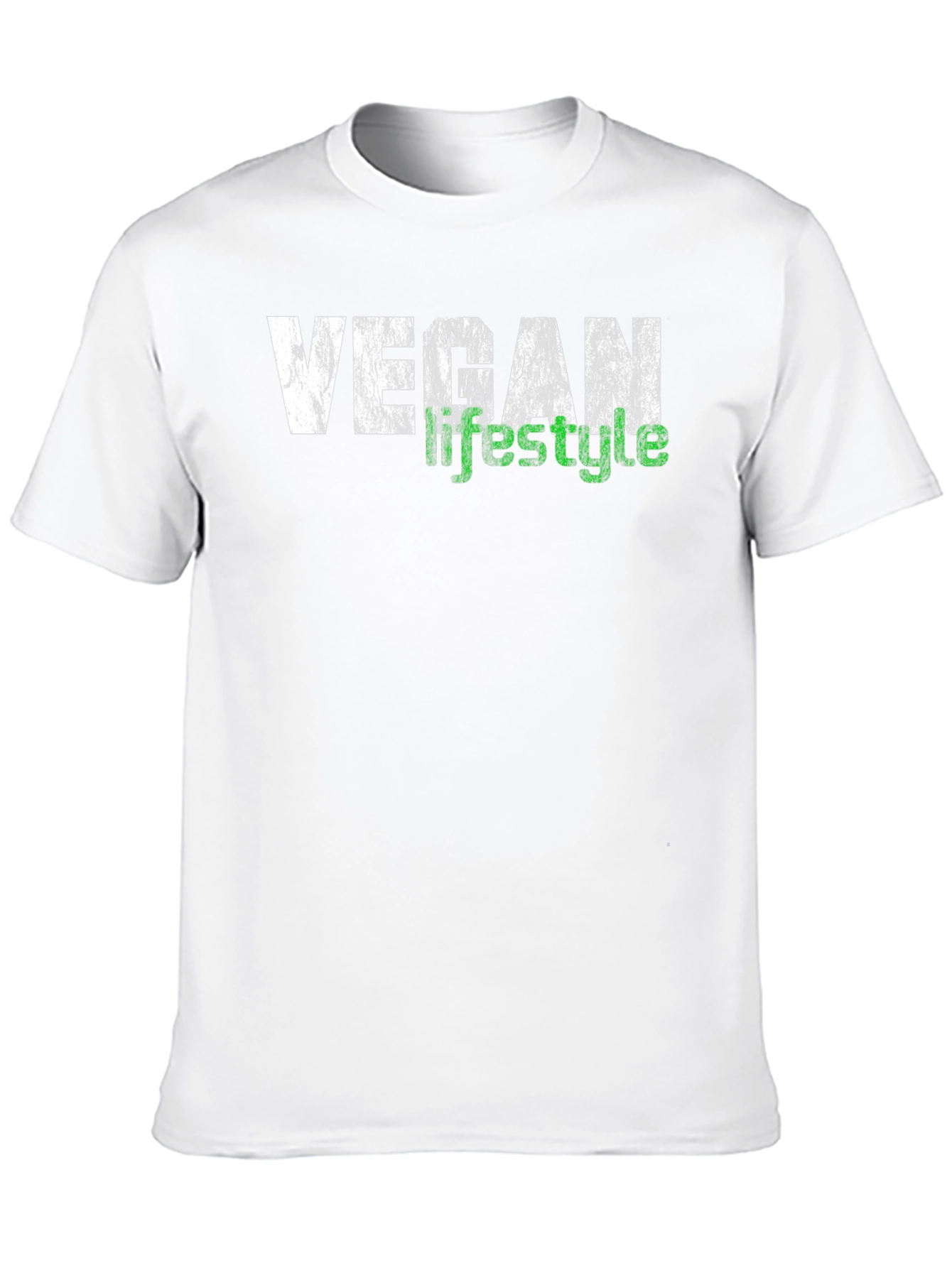 Vegan Lifestyle T-Shirt - Black Graphic Tee