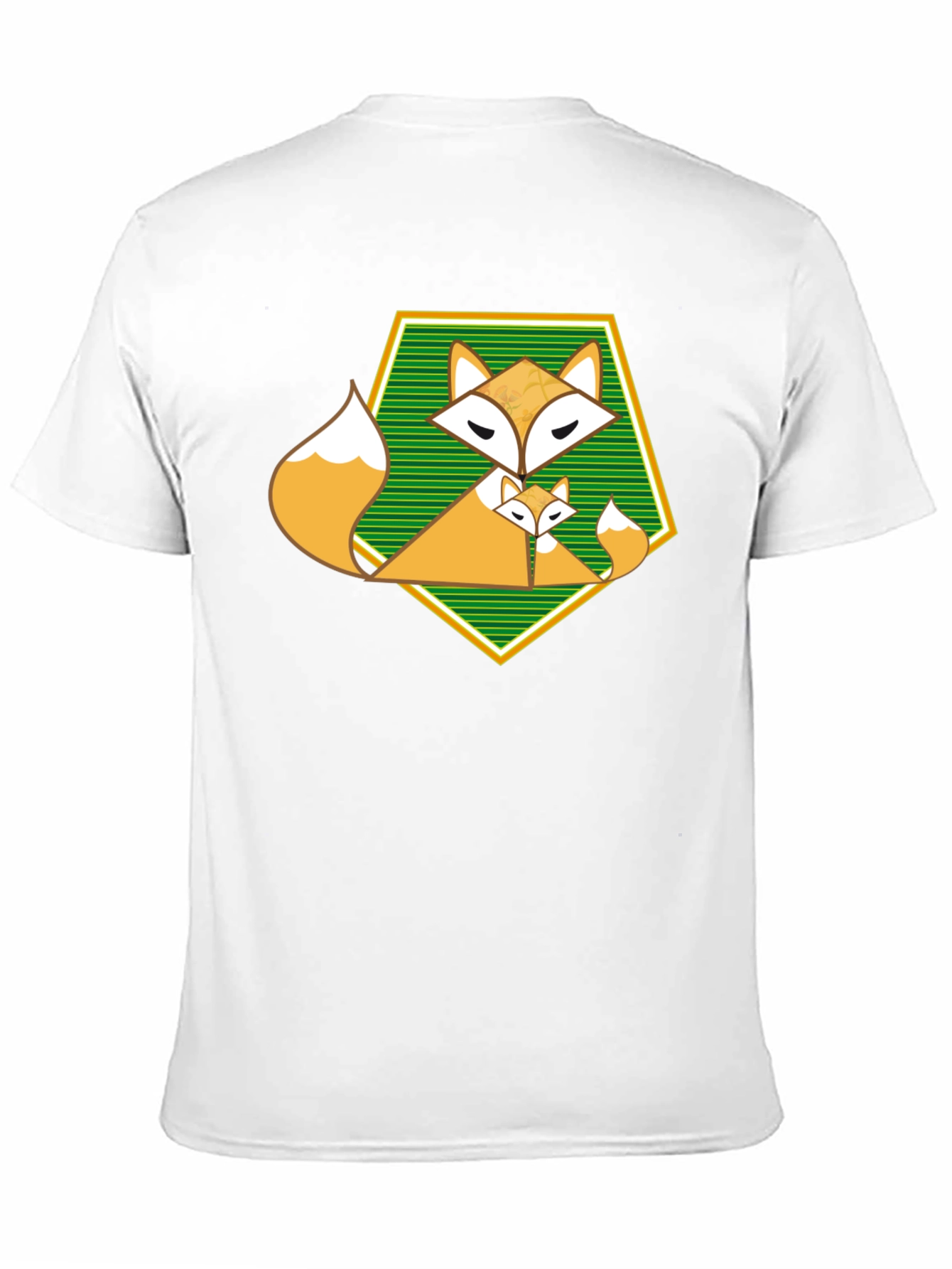 Fox Family Graphic T-Shirt - Unique Design