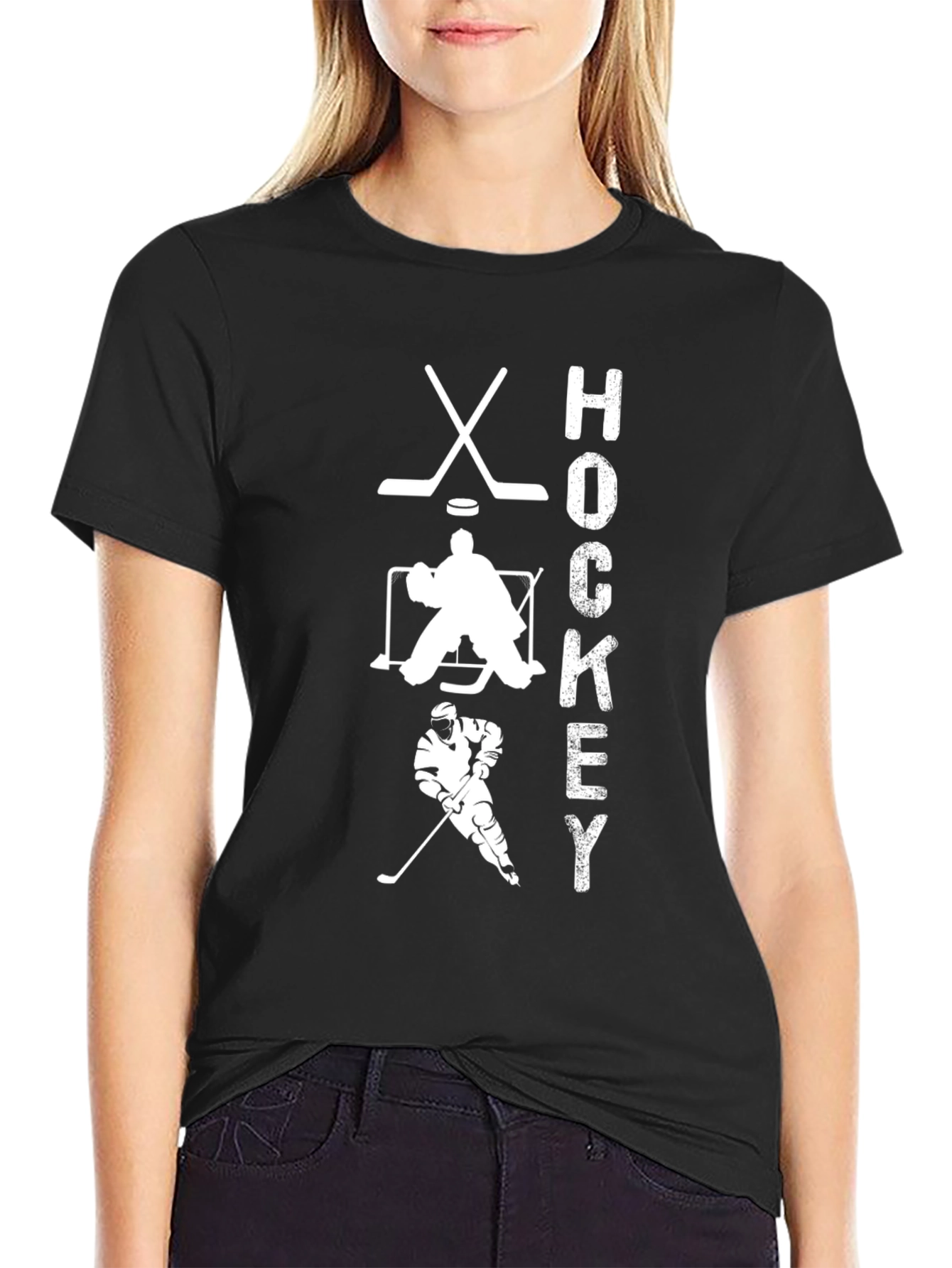 Hockey Graphic T-Shirt - Sporty Tee