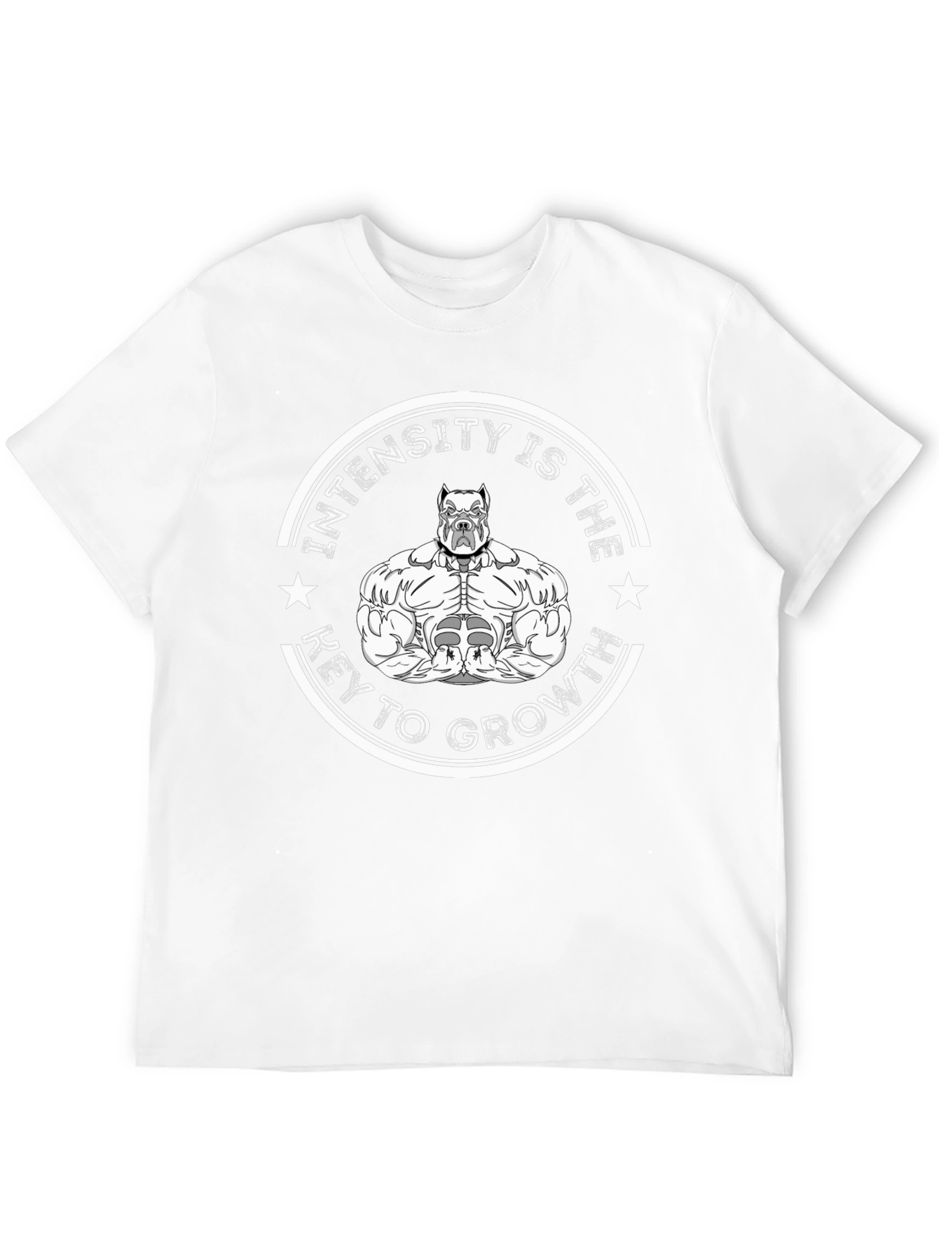 Intensity is the Key to Growth Pitbull T-Shirt
